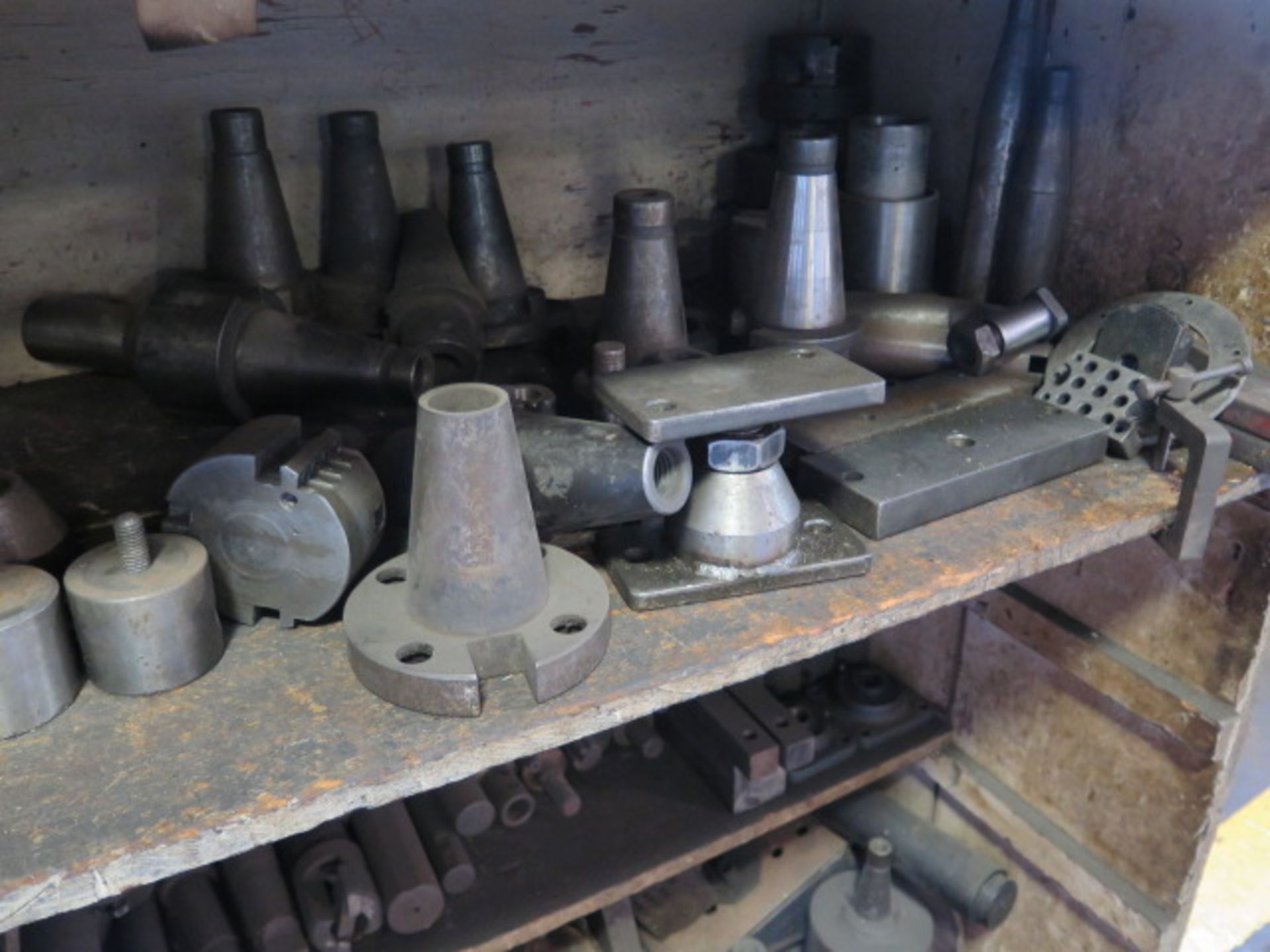40-Taper and 50-Taper Arbors, Misc Taper Tooling, Broaches and Guides, Endmills and Mill Clamps w/ - Image 10 of 11