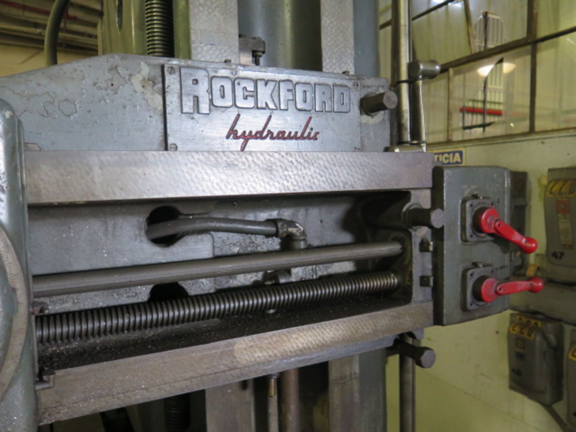 Rockford Hydraulic Planer / Shaper w/ Tilting Head, 21 1/2" x 72" Table (SOLD AS-IS - NO WARRANTY) - Image 8 of 12
