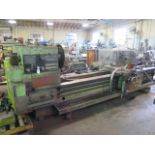 TOS SUS-80 50” x 140” Geared Head Gap Bed Lathe w/ 9” Riser, 7.1-900 RPM, Inch/mm SOLD AS IS