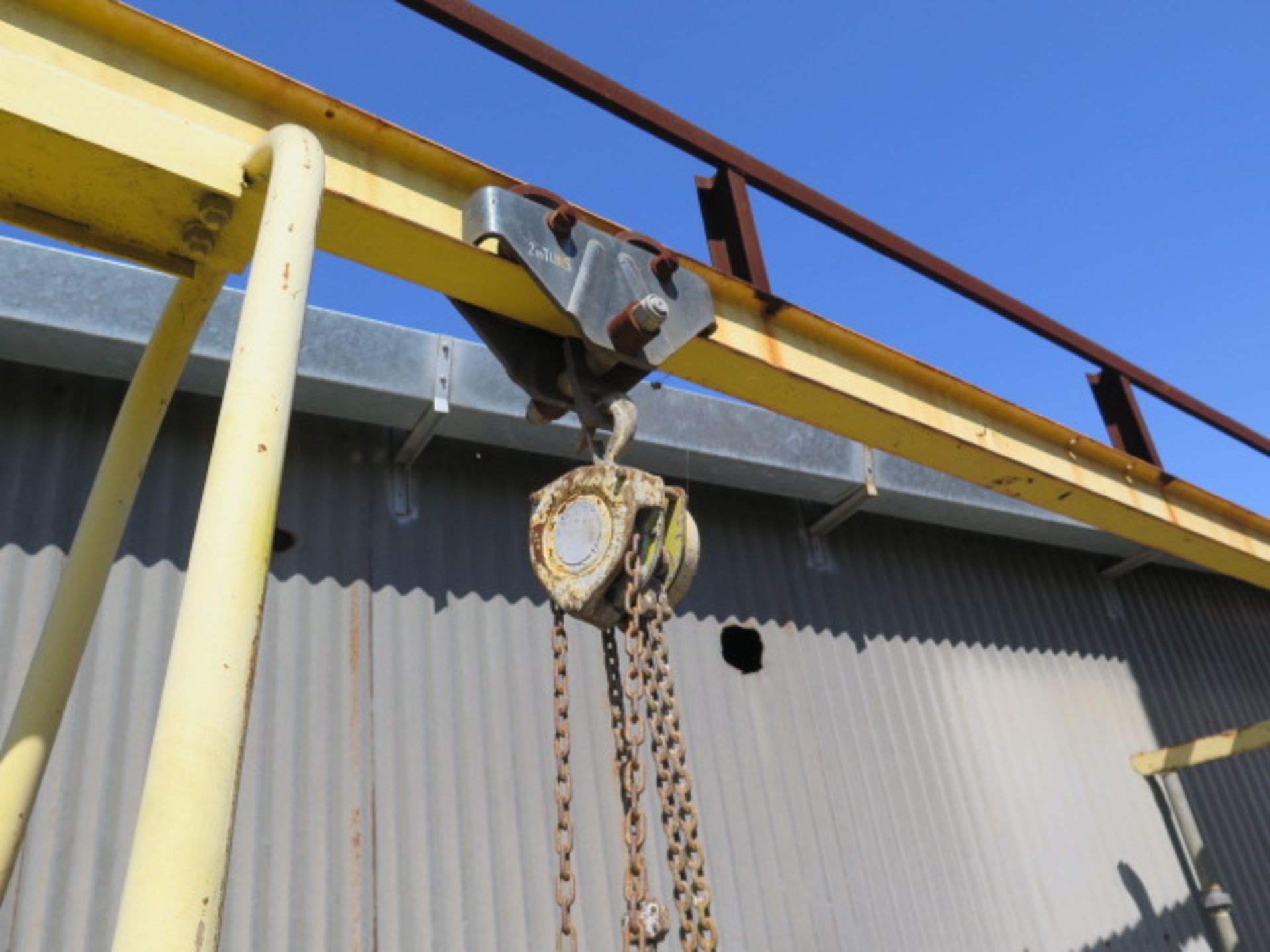 Portable A-Frame Gantry w/ Chain Hoist (SOLD AS-IS - NO WARRANTY) - Image 5 of 5
