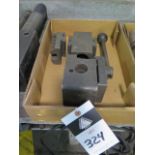 Tool Post and (2) Tool Holders (SOLD AS-IS - NO WARRANTY)
