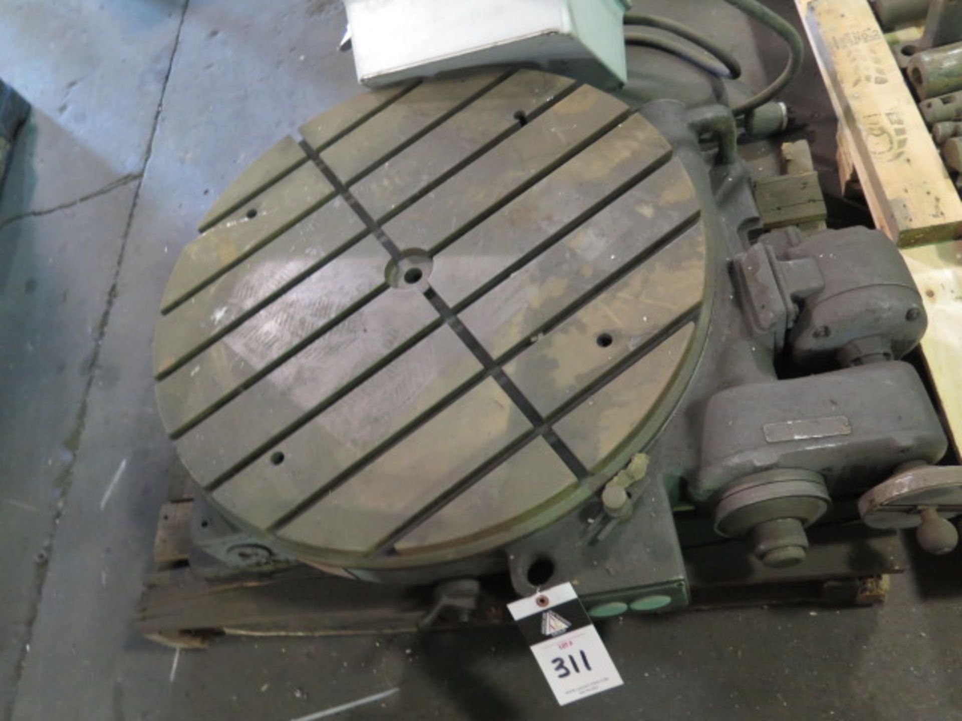 Pratt & Whitney 30" Power Rotary Table (SOLD AS-IS - NO WARRANTY) - Image 2 of 7