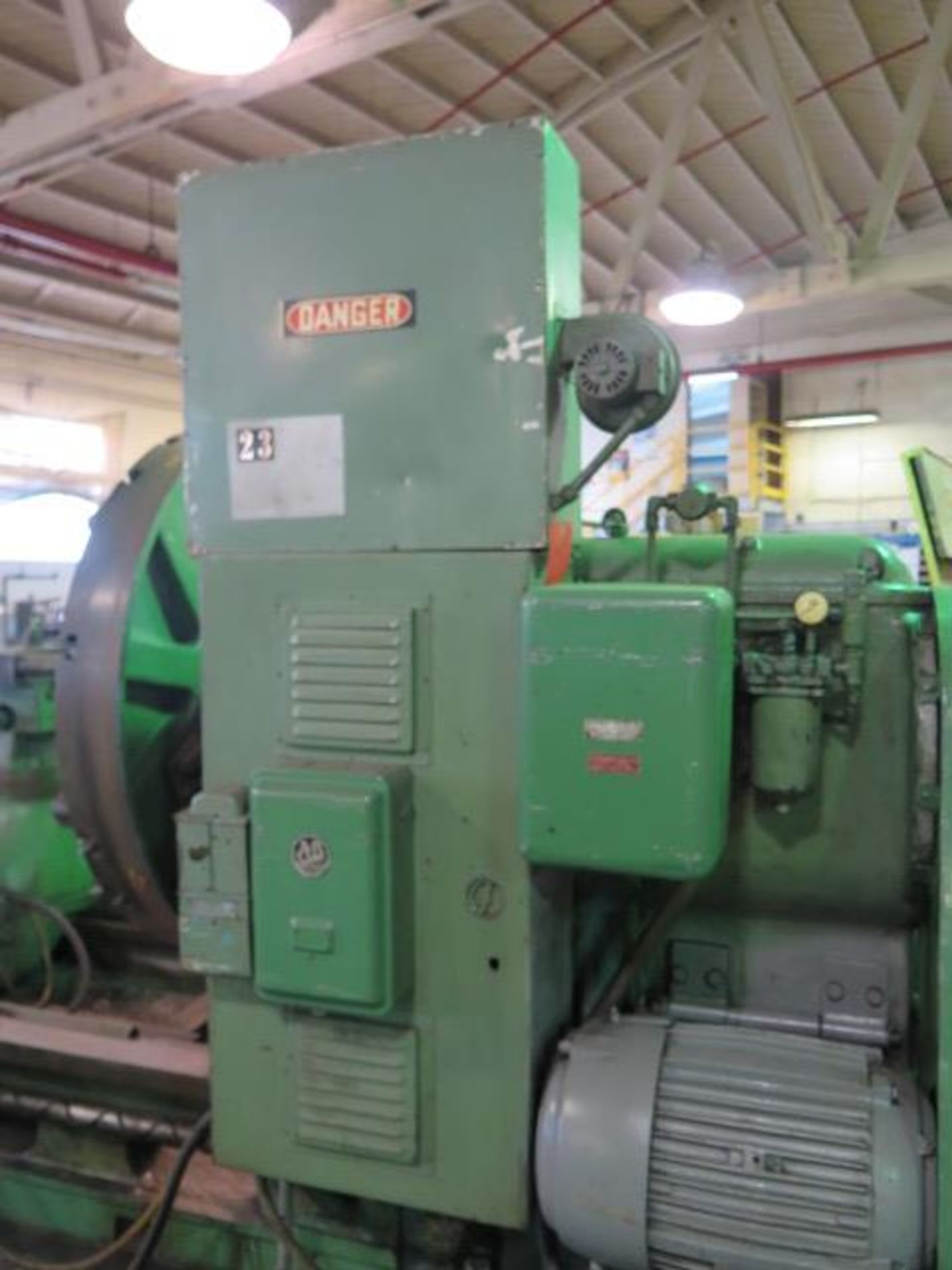 Niles A54P 62” x 140” Lathe s/n 23579 w/ 3.94-232 RPM, Inch Threading, Steady Rest, SOLD AS IS - Image 20 of 20