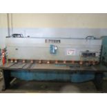 Amada PH-3006 10' x .236" Power Shear s/n 3600124 w/ Amada Controls and Back Gauging, SOLD AS IS