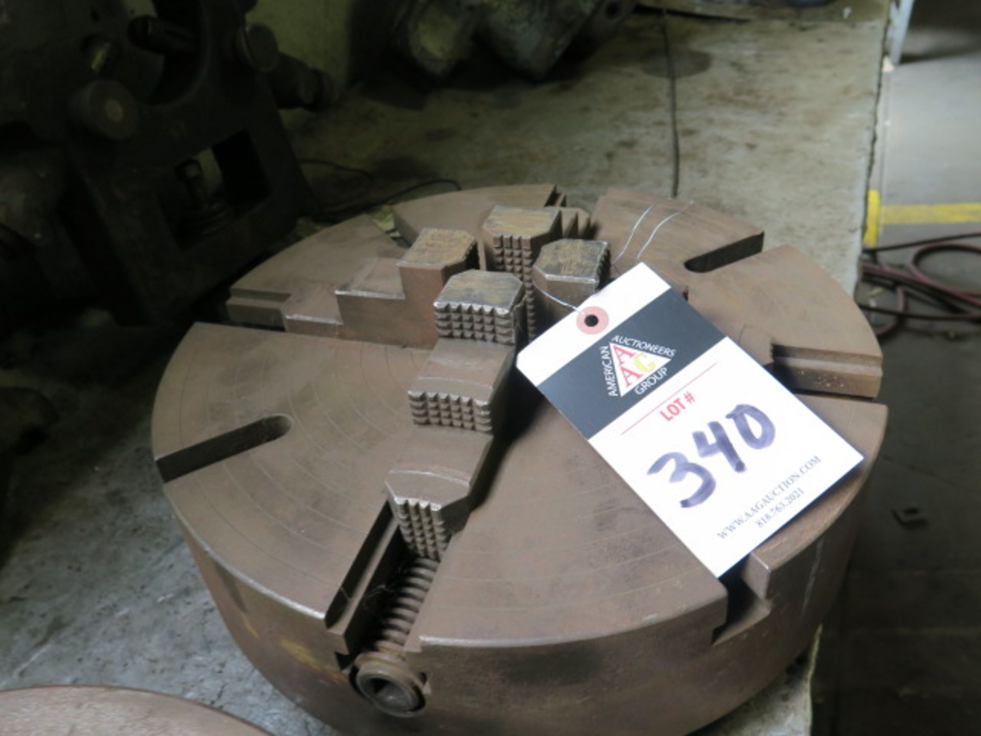 14" 4-Jaw Chuck (SOLD AS-IS - NO WARRANTY)