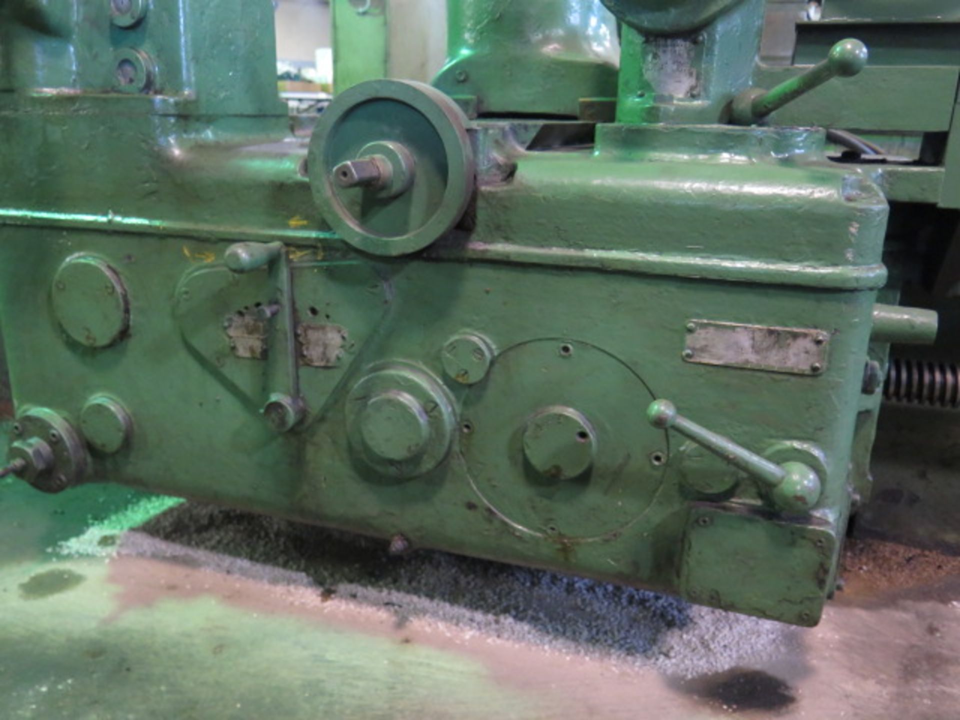 Niles A54P 62” x 140” Lathe s/n 23579 w/ 3.94-232 RPM, Inch Threading, Steady Rest, SOLD AS IS - Image 15 of 20