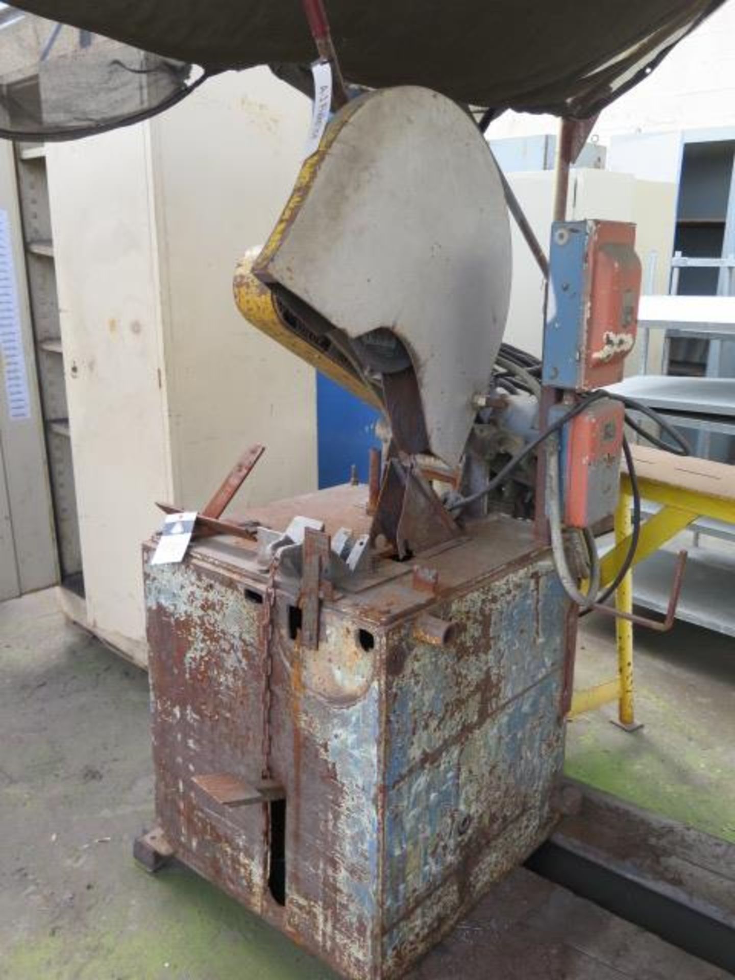 Everett mdl. 20-22 Abrasive Cutoff Saw w/ Chain Vise (SOLD AS-IS - NO WARRANTY) - Image 2 of 5