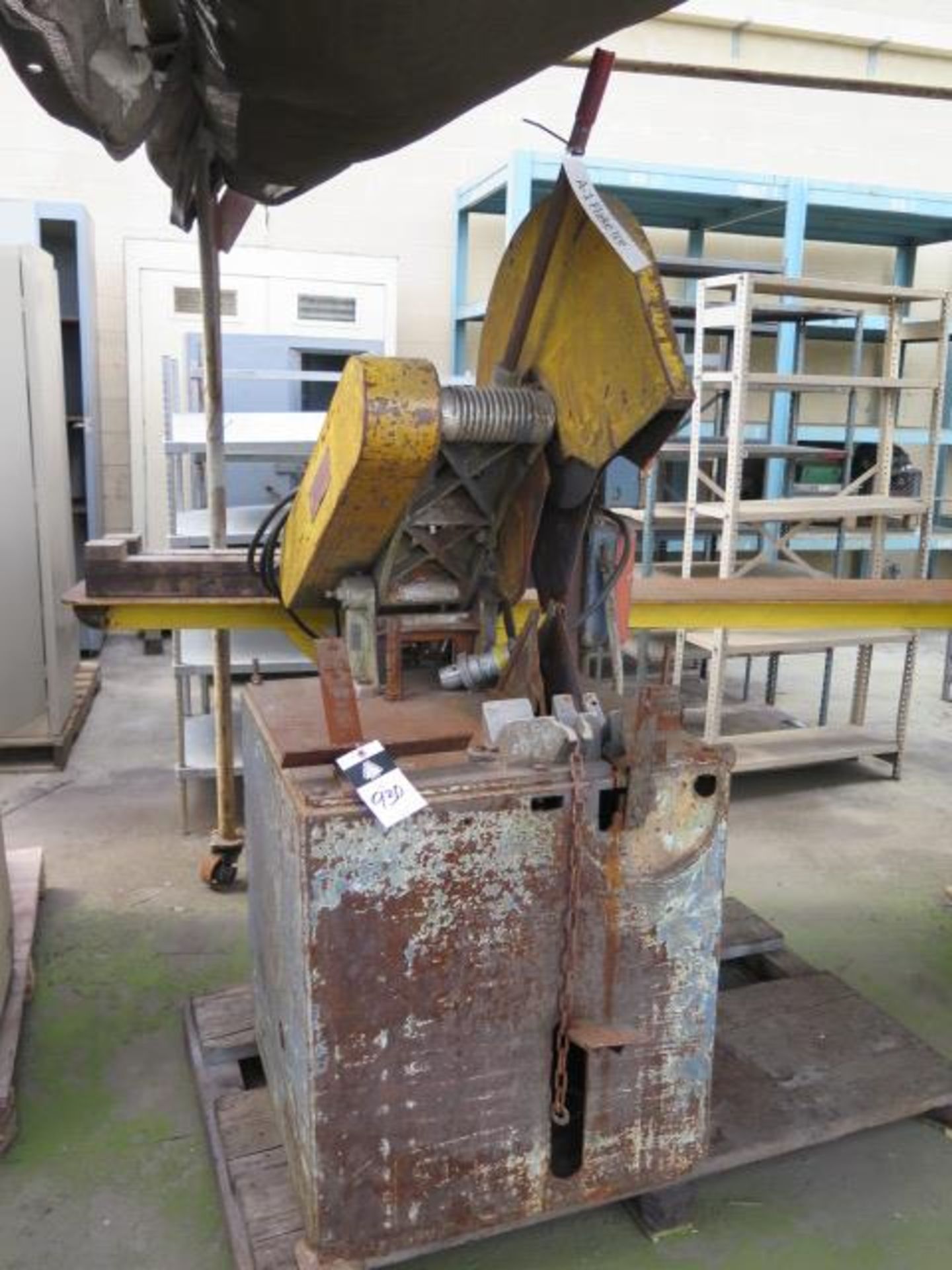 Everett mdl. 20-22 Abrasive Cutoff Saw w/ Chain Vise (SOLD AS-IS - NO WARRANTY) - Image 3 of 5