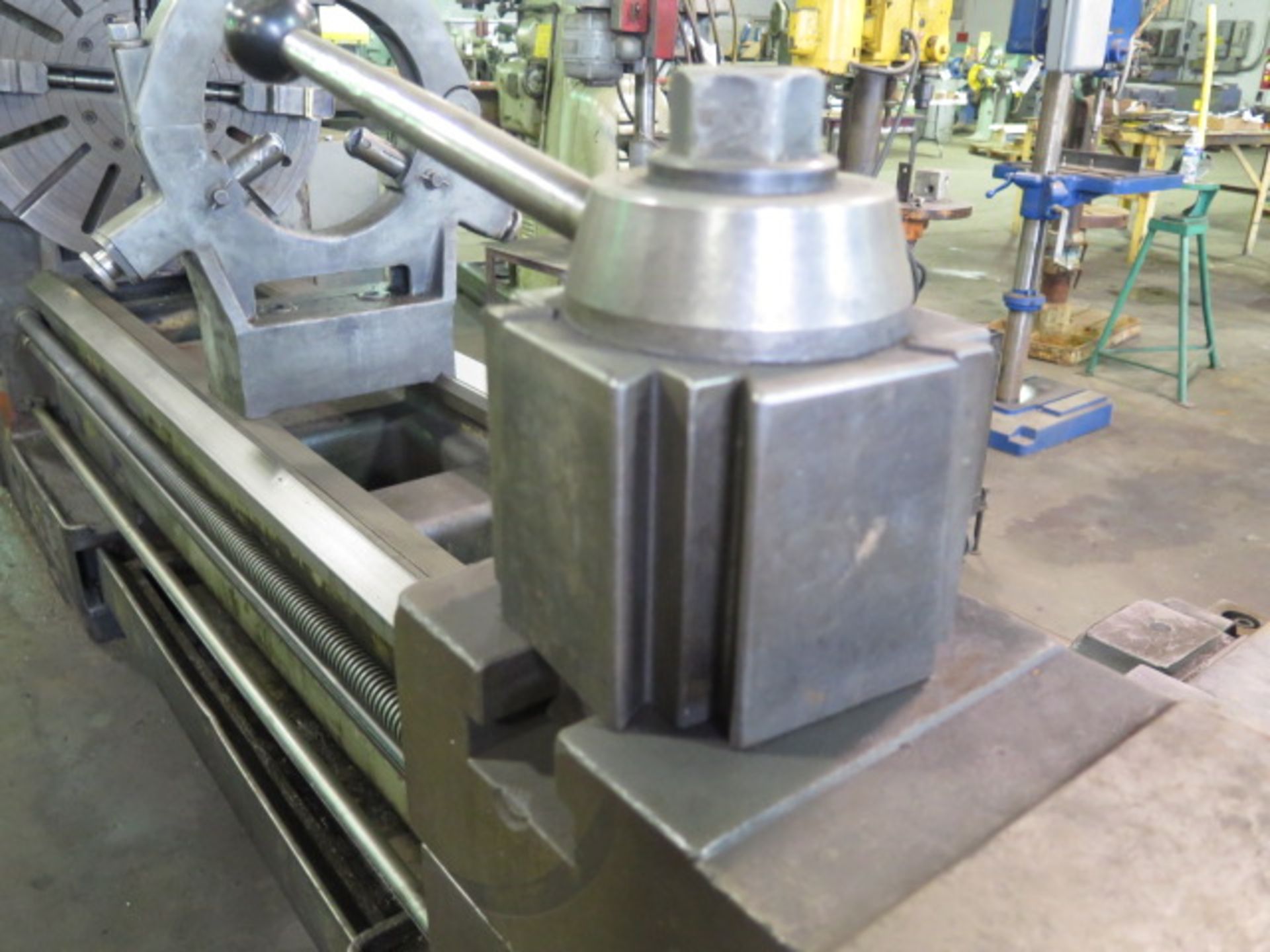 PBR TM-500 Big Bore Gap Lathe w/90-800 RPM, 5 7/8” Spindle Bore, Taper Attach, Inch/mm, SOLD AS IS - Image 12 of 21