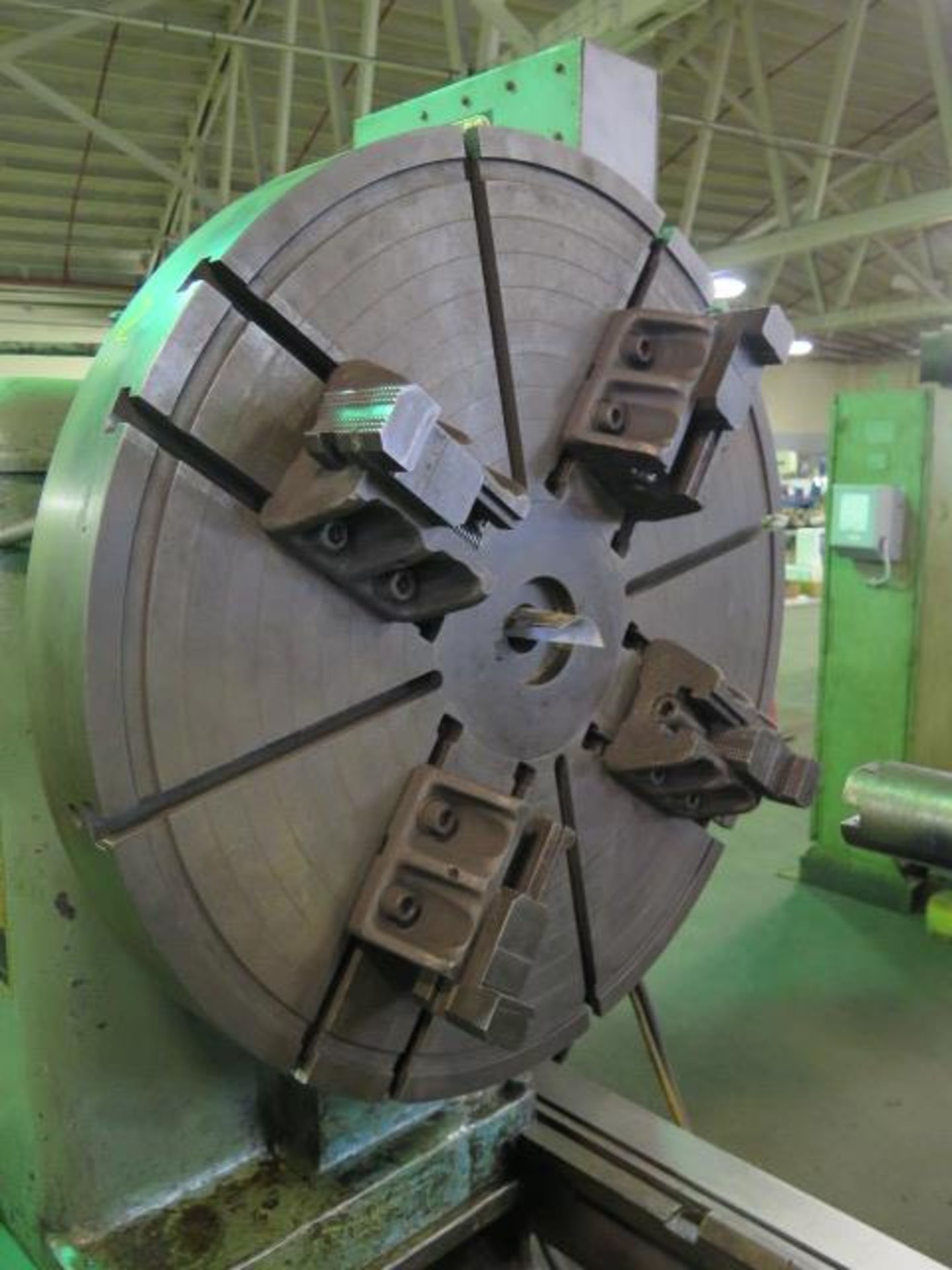 Niles A54P 62” x 140” Lathe s/n 23579 w/ 3.94-232 RPM, Inch Threading, Steady Rest, SOLD AS IS - Image 4 of 20