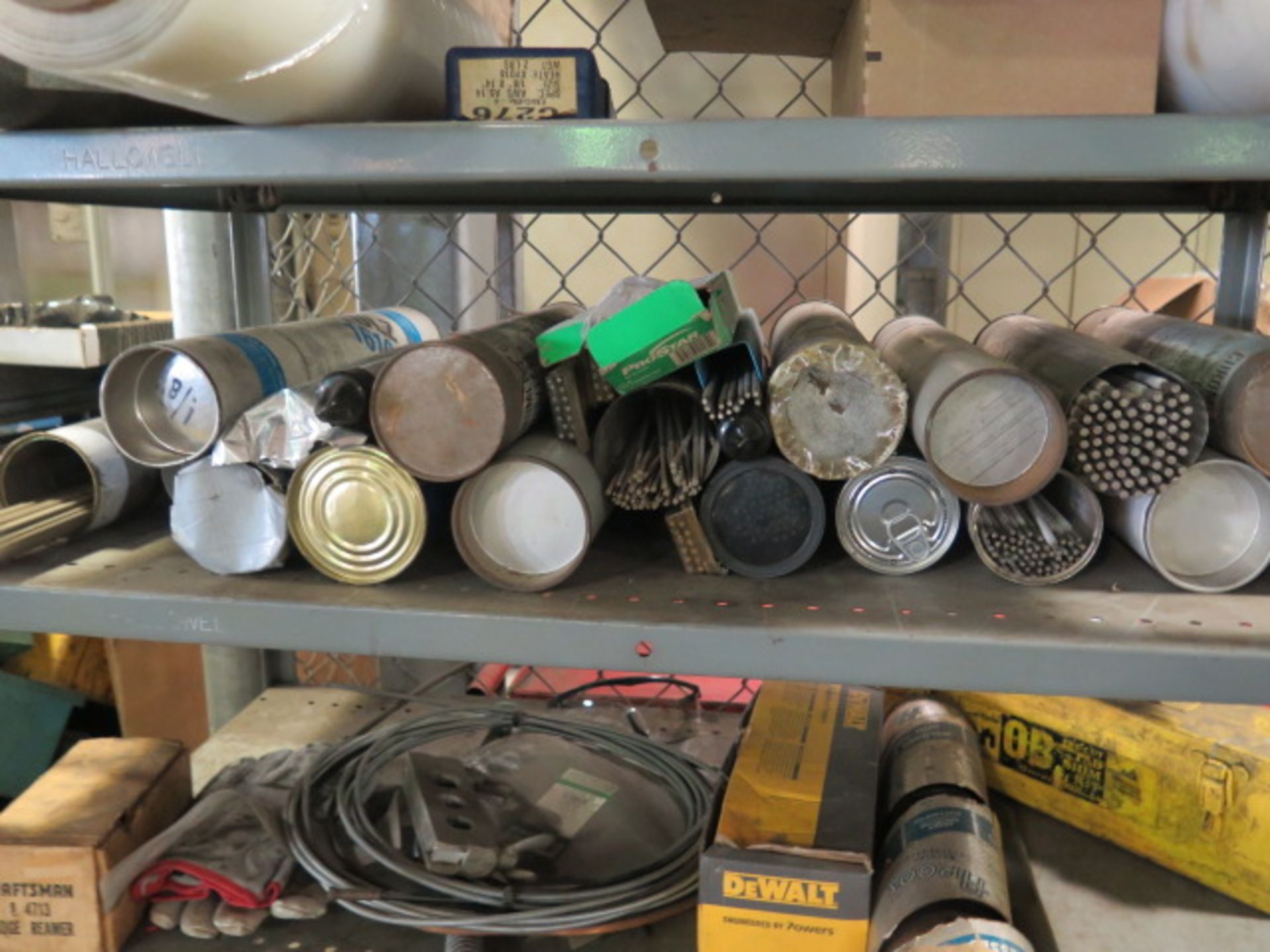 Shelf w/ Welding Supplies and Misc (SOLD AS -IS - NO WARANTY) - Image 2 of 5