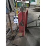 Dayton mdl. 22544 1.5kVA Portable Spot Welder w/ Stand (SOLD AS-IS - NO WARRANTY)