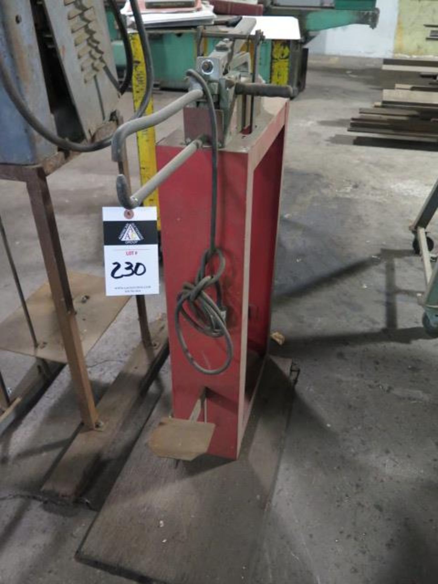 Dayton mdl. 22544 1.5kVA Portable Spot Welder w/ Stand (SOLD AS-IS - NO WARRANTY)