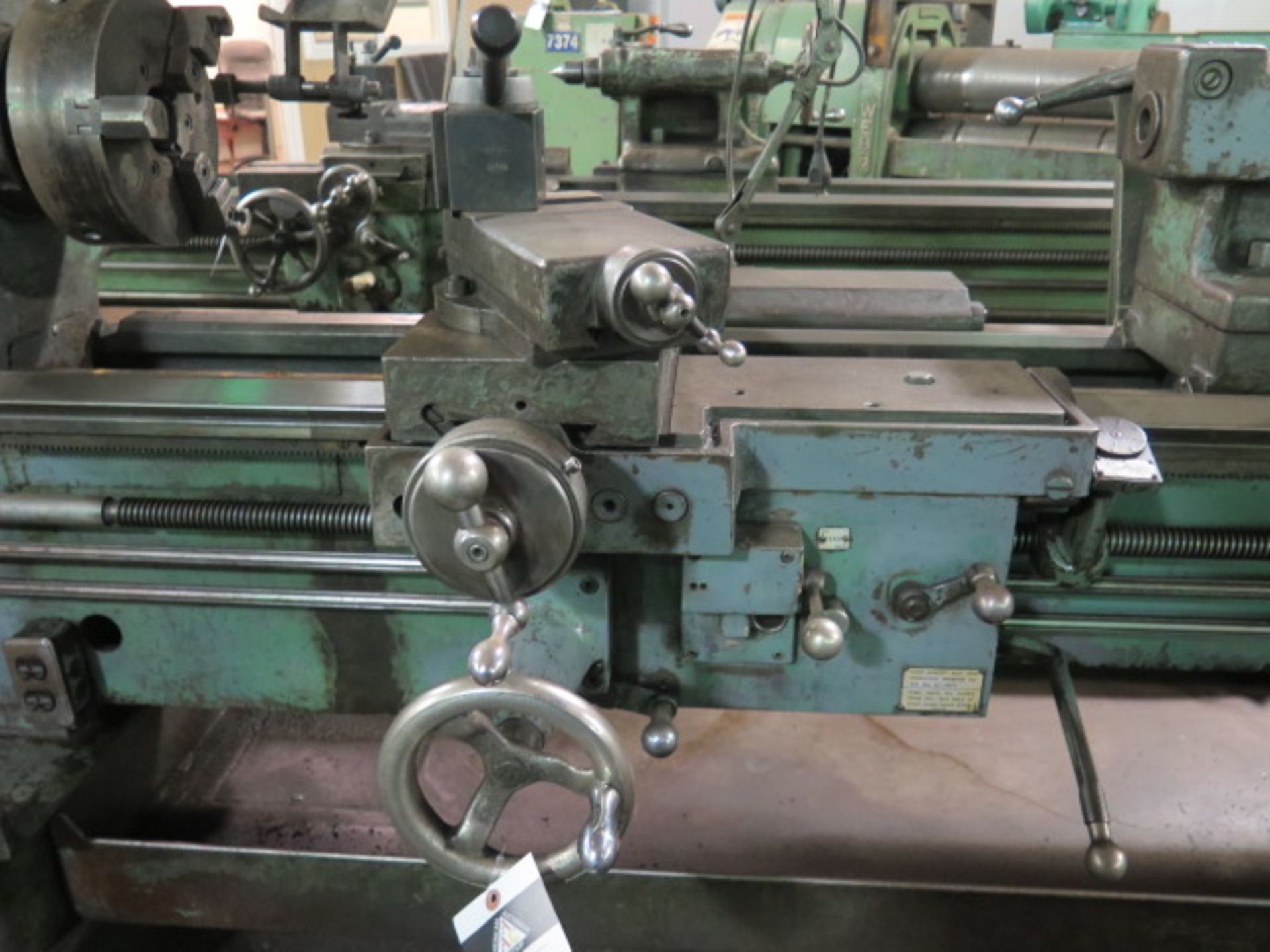 LeBlond Regal 19” x 58” Geared Head Lathe w/ 40-1600 RPM, Inch Threading, Tailstock, SOLD AS IS - Image 3 of 14