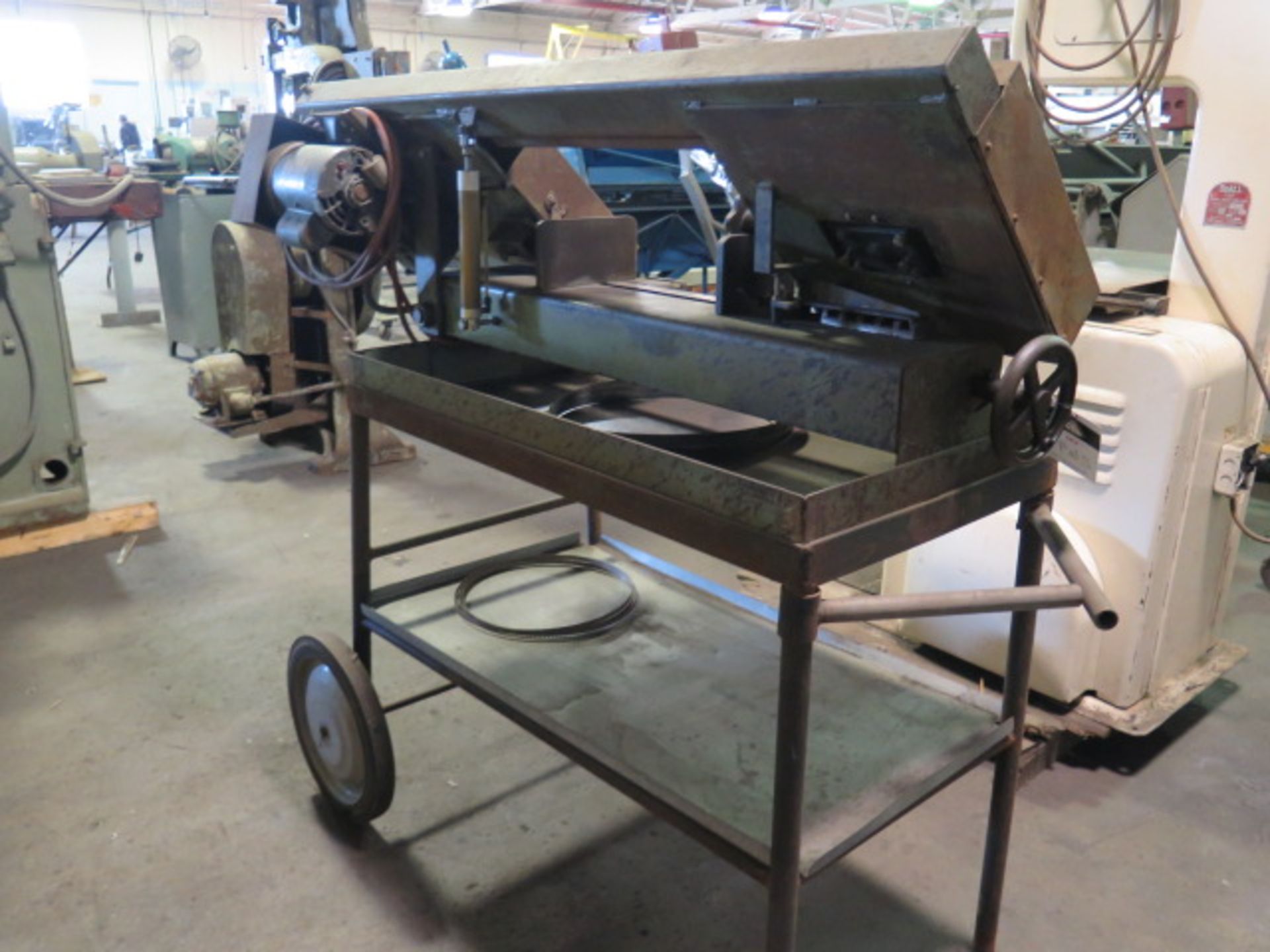Carolina HD10 10" Horizontal Band Saw w/ Manual Clamping, Rolling Stand (SOLD AS-IS - NO WARRANTY) - Image 4 of 5