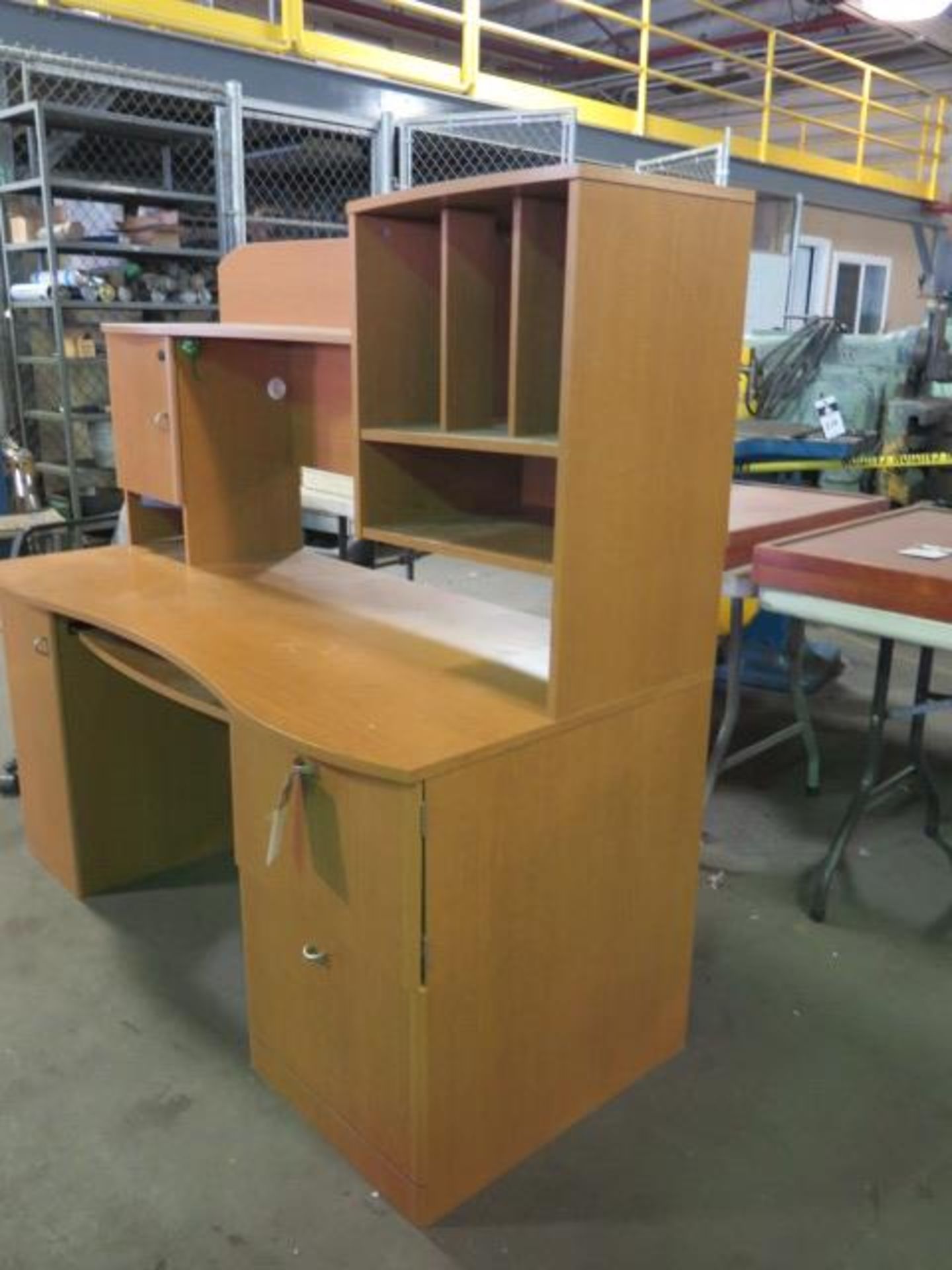 Conference Table and Desk (SOLD AS-IS - NO WARRANTY) - Image 6 of 10