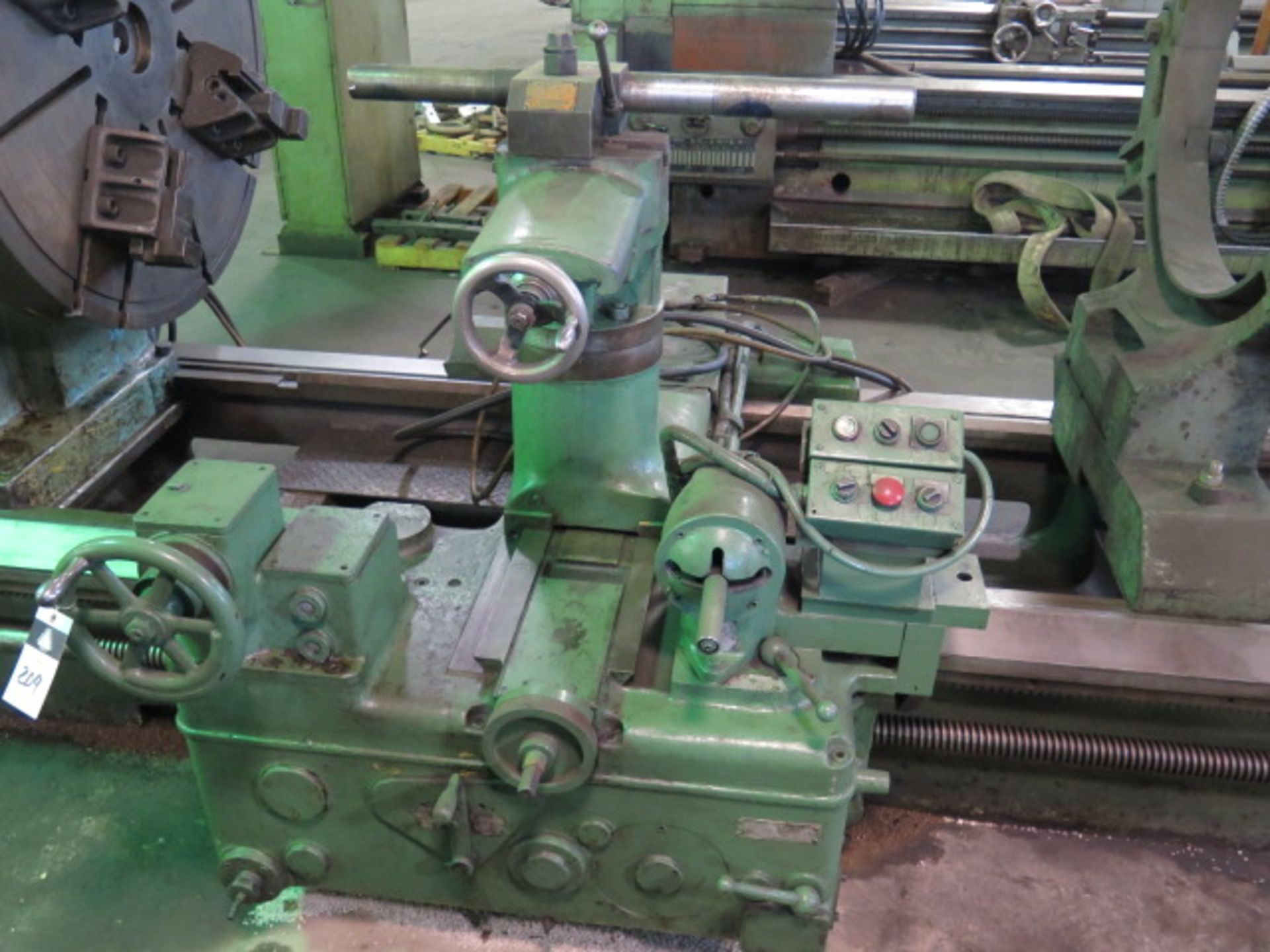 Niles A54P 62” x 140” Lathe s/n 23579 w/ 3.94-232 RPM, Inch Threading, Steady Rest, SOLD AS IS - Image 12 of 20