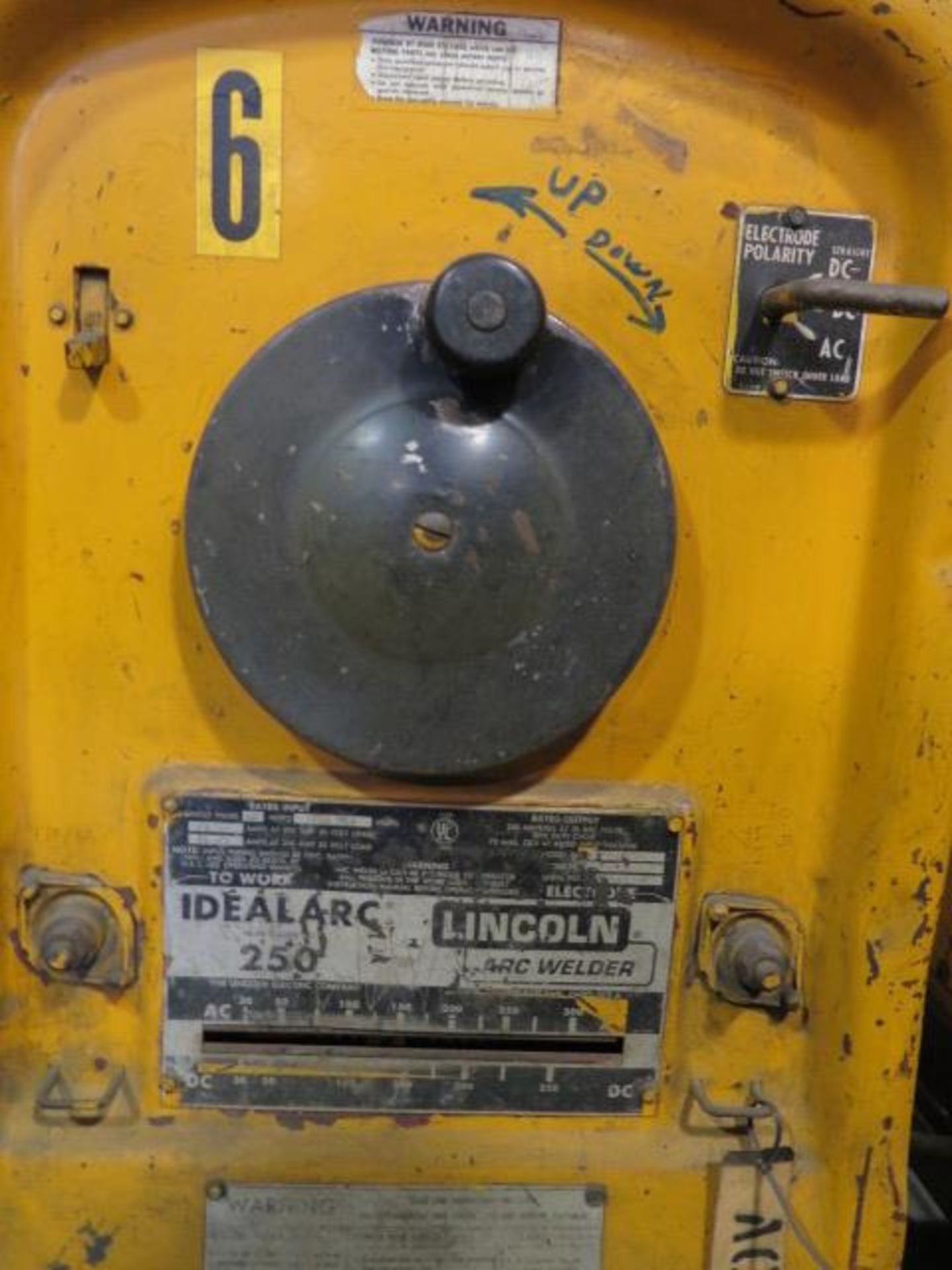 Lincoln Idealarc 250 Arc Welding Power Source (SOLD AS-IS - NO WARRANTY) - Image 3 of 10