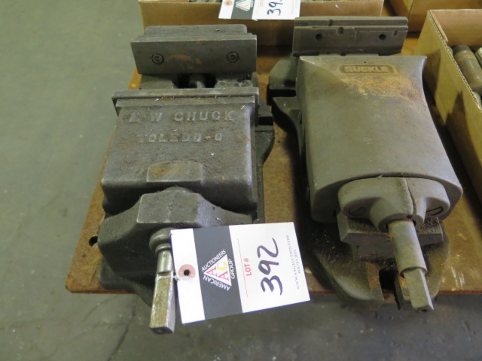 6" Machine Vises (2) (SOLD AS-IS - NO WARRANTY)