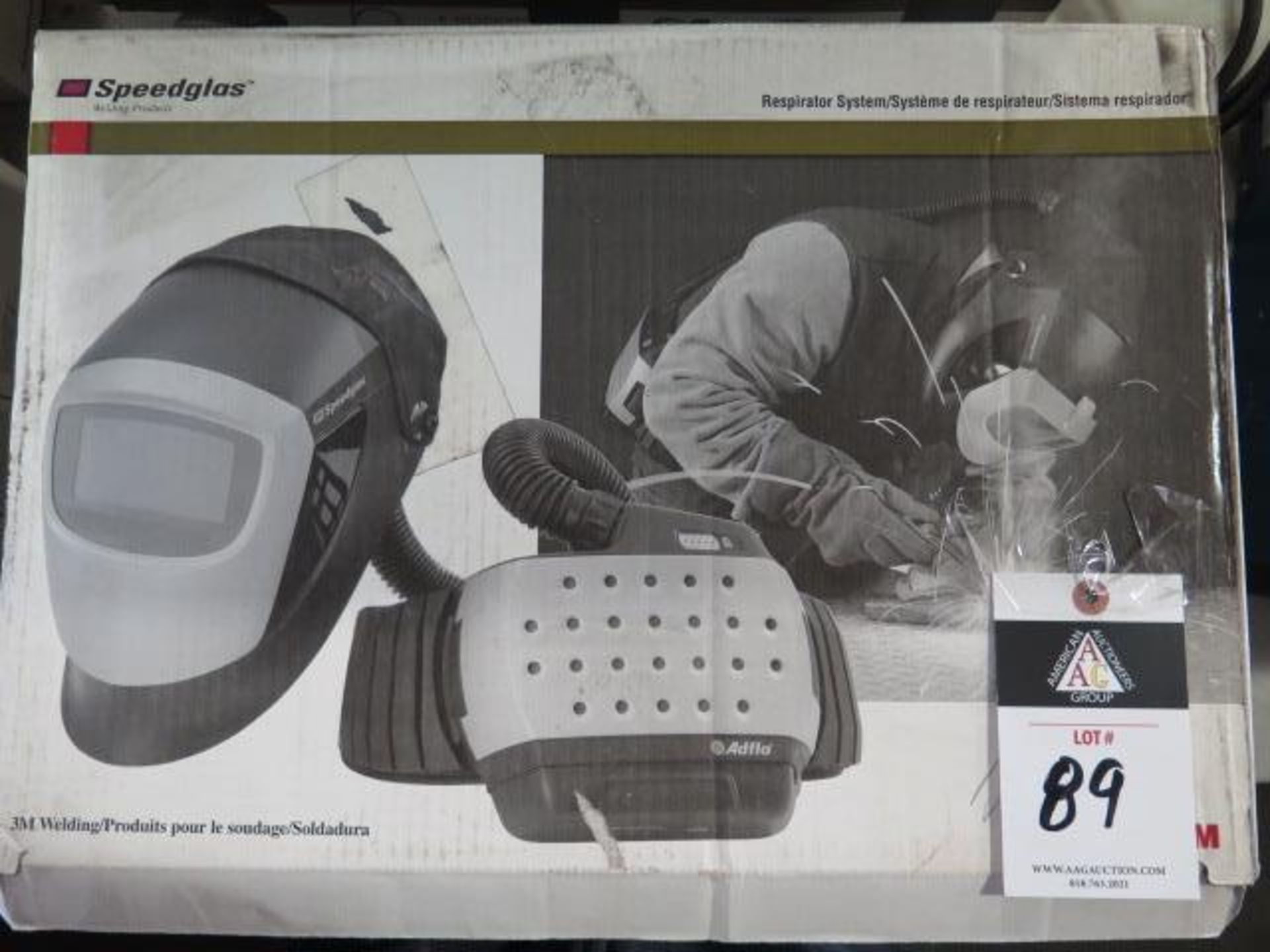 3M "Adflo" Powered Air Purifying Respirator High Efficiency Systems (3) (SOLD AS-IS - NO WARRANTY)