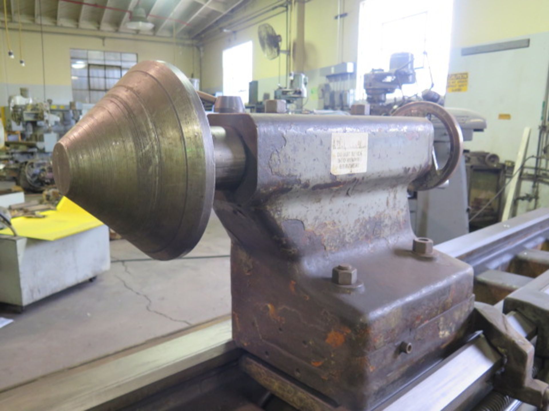 PBR TM-500 Big Bore Gap Lathe w/90-800 RPM, 5 7/8” Spindle Bore, Taper Attach, Inch/mm, SOLD AS IS - Image 17 of 21