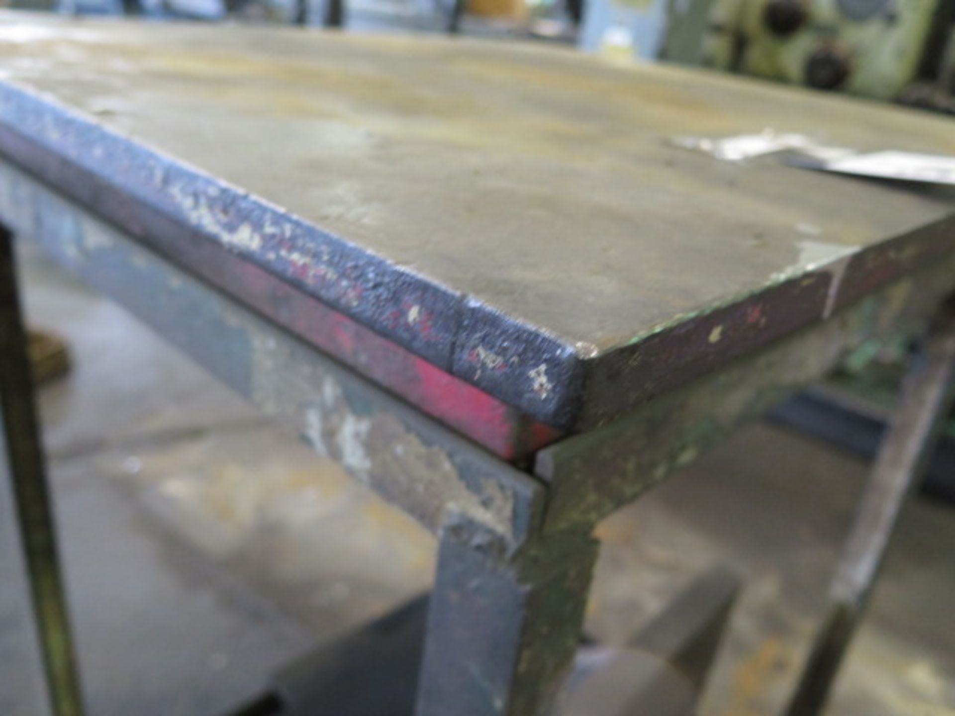 22 1/2" x 27" Steel Surface Plate w/ Stand and 11" x 18" x 13" Angle Plate (SOLD AS-IS - NO - Image 3 of 3