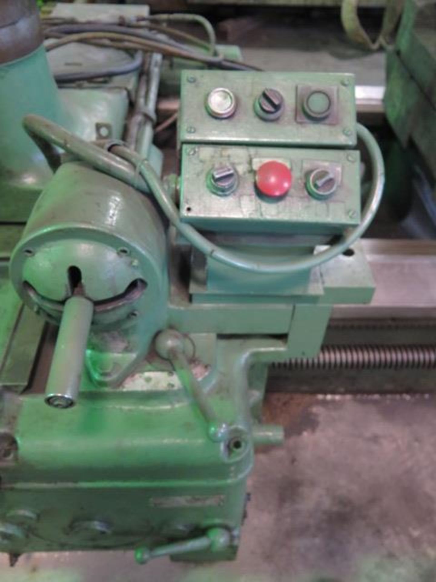 Niles A54P 62” x 140” Lathe s/n 23579 w/ 3.94-232 RPM, Inch Threading, Steady Rest, SOLD AS IS - Image 14 of 20