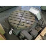 Pratt & Whitney 30" Power Rotary Table (SOLD AS-IS - NO WARRANTY)
