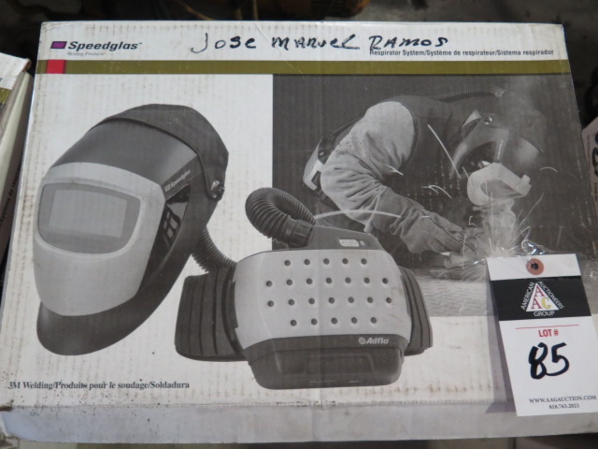 3M "Adflo" Powered Air Purifying Respirator High Efficiency Systems (2) (SOLD AS-IS - NO WARRANTY)