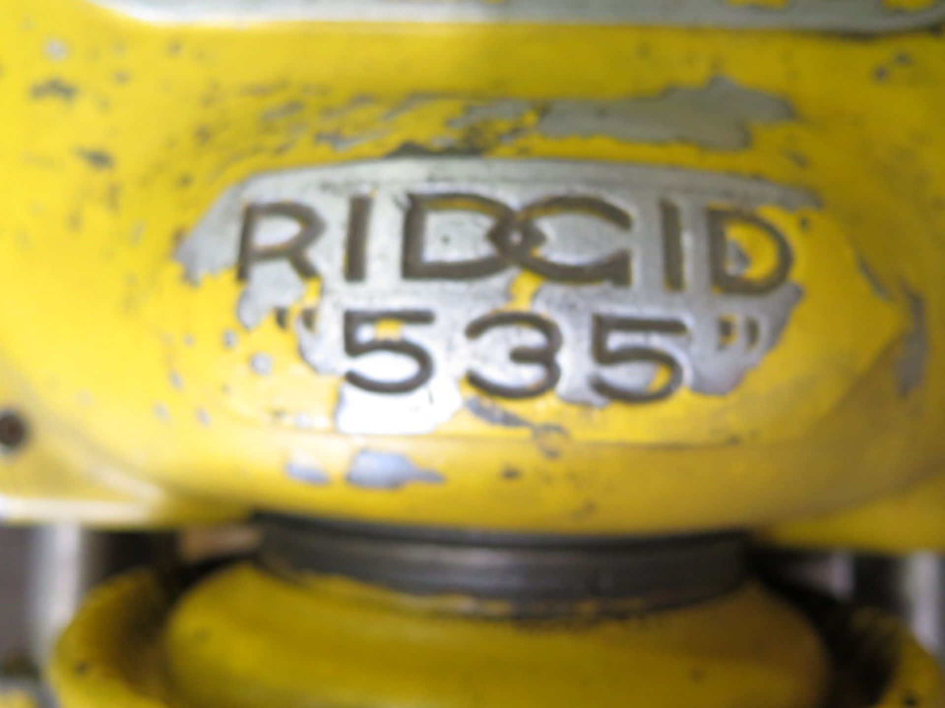 Ridgid 535 Power Pipe Threader w/ Die, Cutoff and Chamfer Tools (SOLD AS-IS - NO WARRANTY) - Image 4 of 4