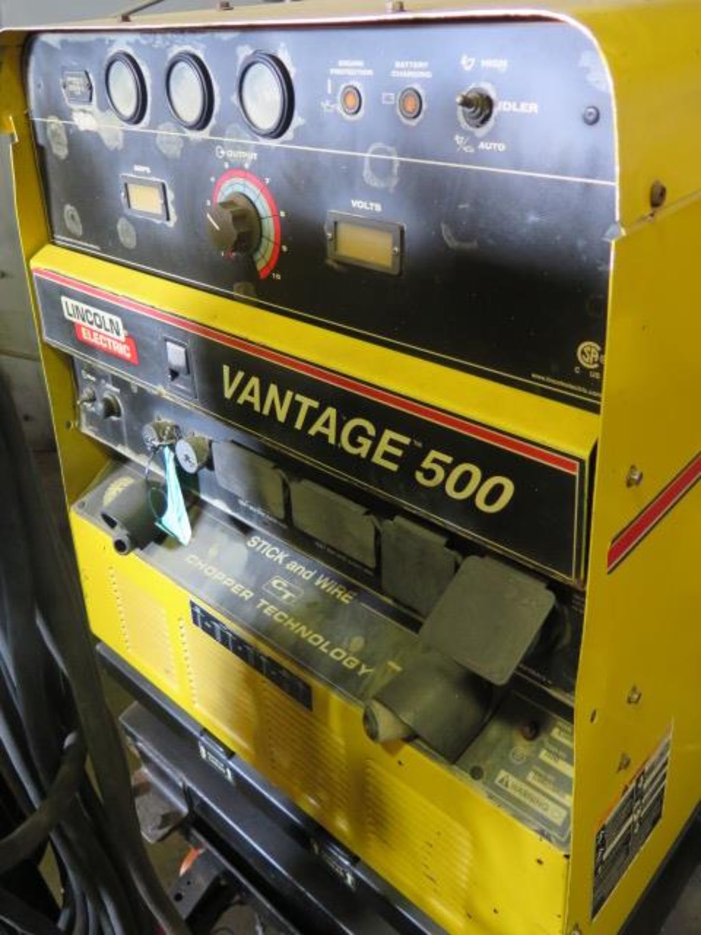 Lincoln Vantage 500 Towable Diesel Welding Generator s/n U1051120811 w/ 5755 Hours (SOLD AS-IS - - Image 3 of 12