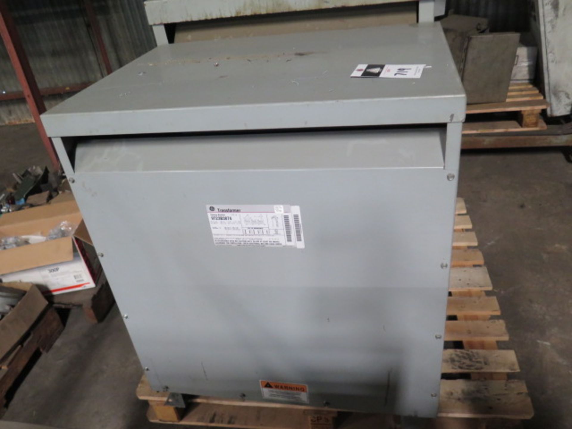 GE 75kVA Transformer 480-208/120 (SOLD AS -IS - NO WARANTY)