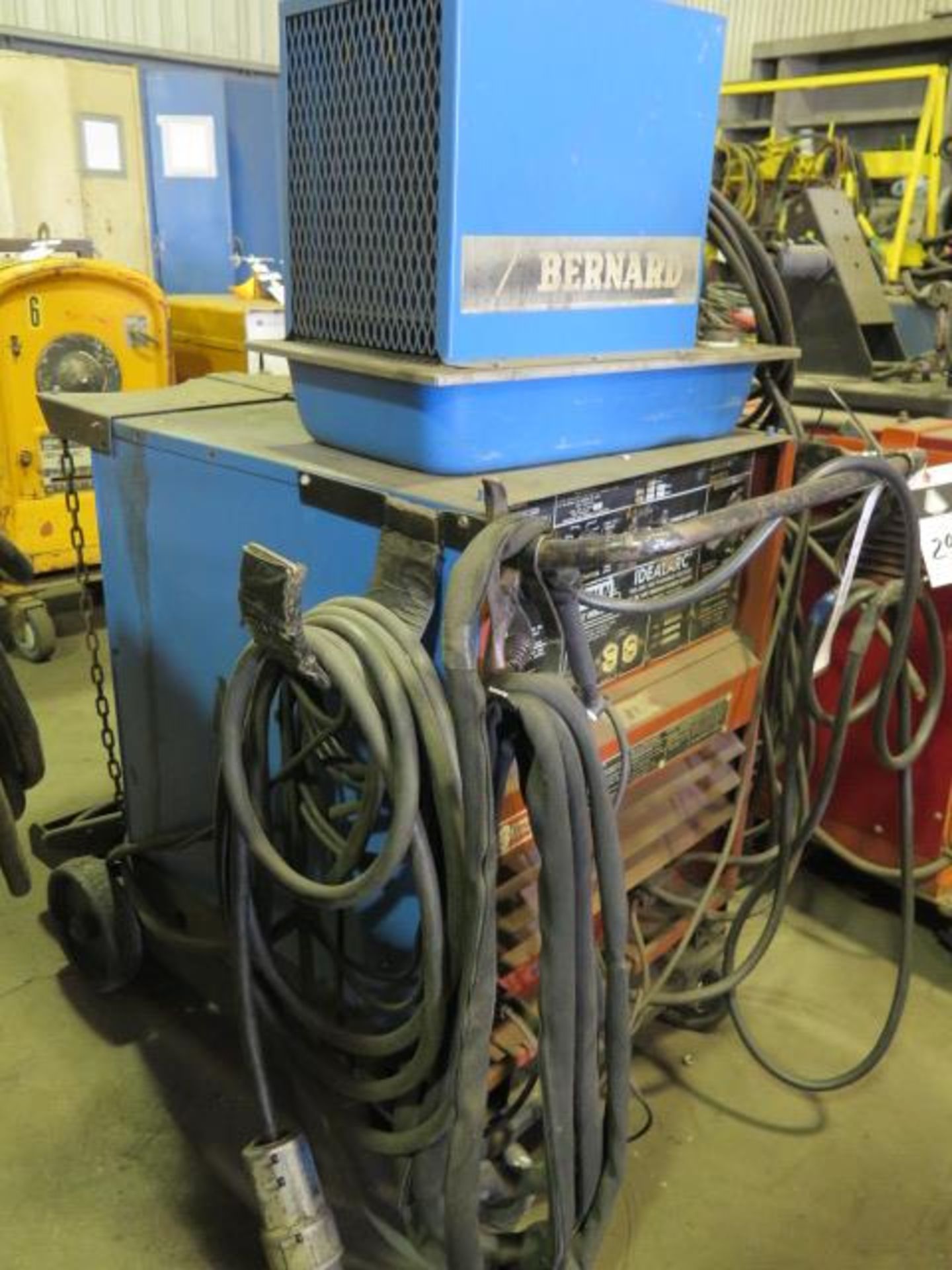 Lincoln Idealarc TIG 250/250 Arc Welding Power Source w/ Bernard Cooler (SOLD AS-IS - NO WARRANTY) - Image 2 of 10