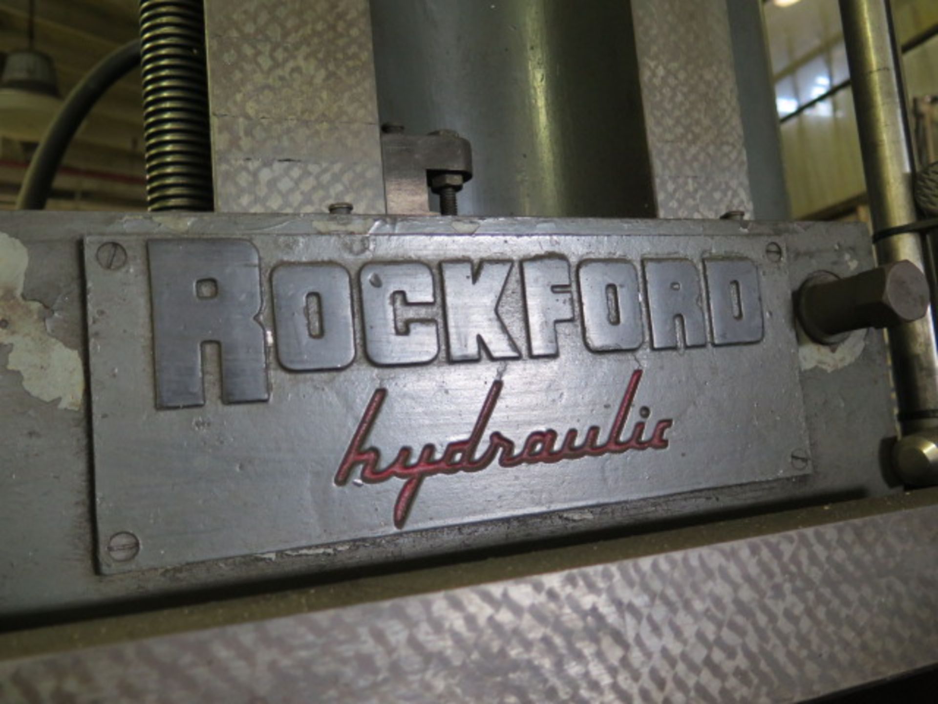 Rockford Hydraulic Planer / Shaper w/ Tilting Head, 21 1/2" x 72" Table (SOLD AS-IS - NO WARRANTY) - Image 11 of 12