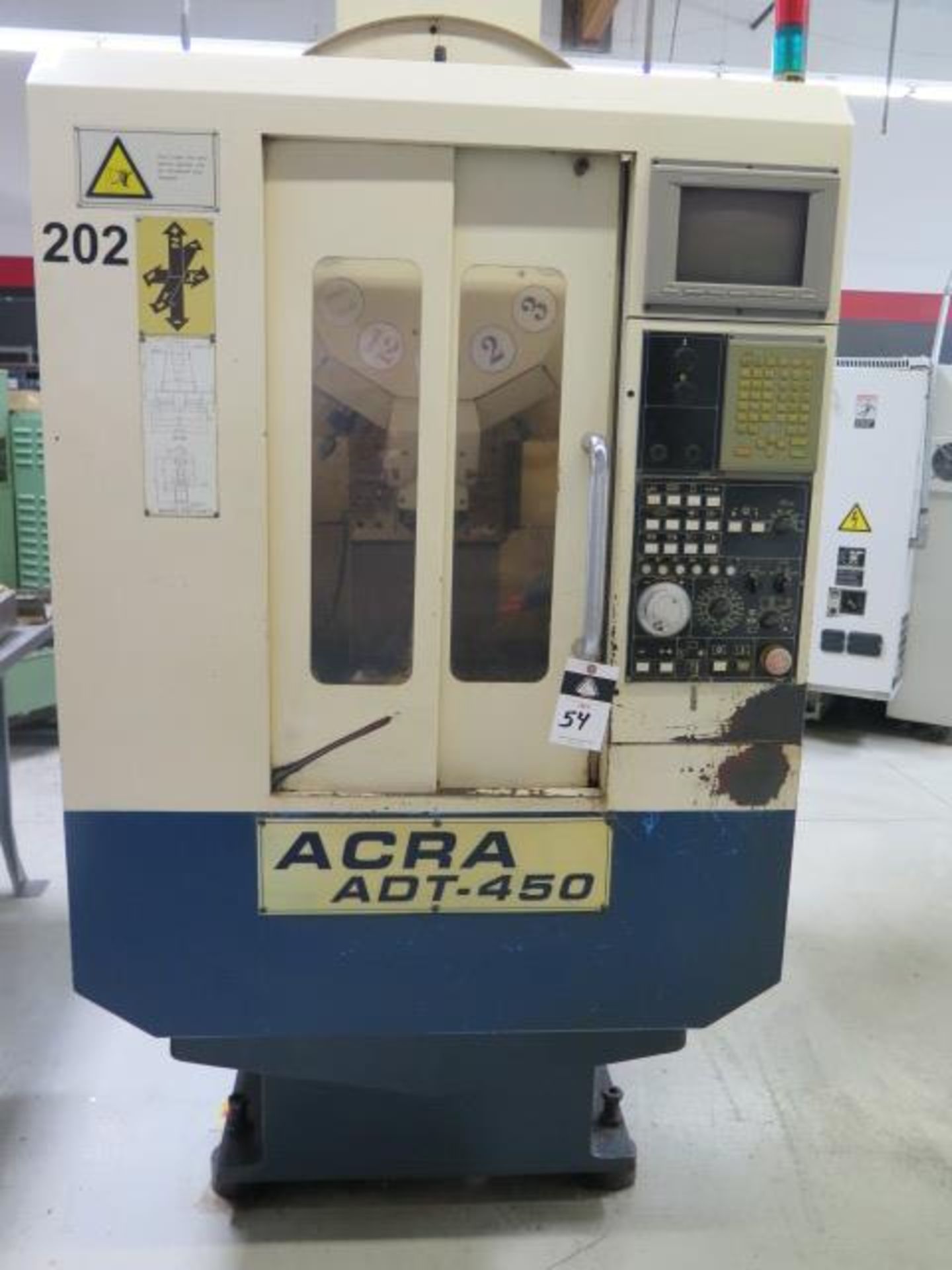 2003 Acra ADT-450 CNC Drilling /Tapping Center s/n MA5V0012285 (NEEDS REPAIR) w/ Mits 50M, OLD AS IS