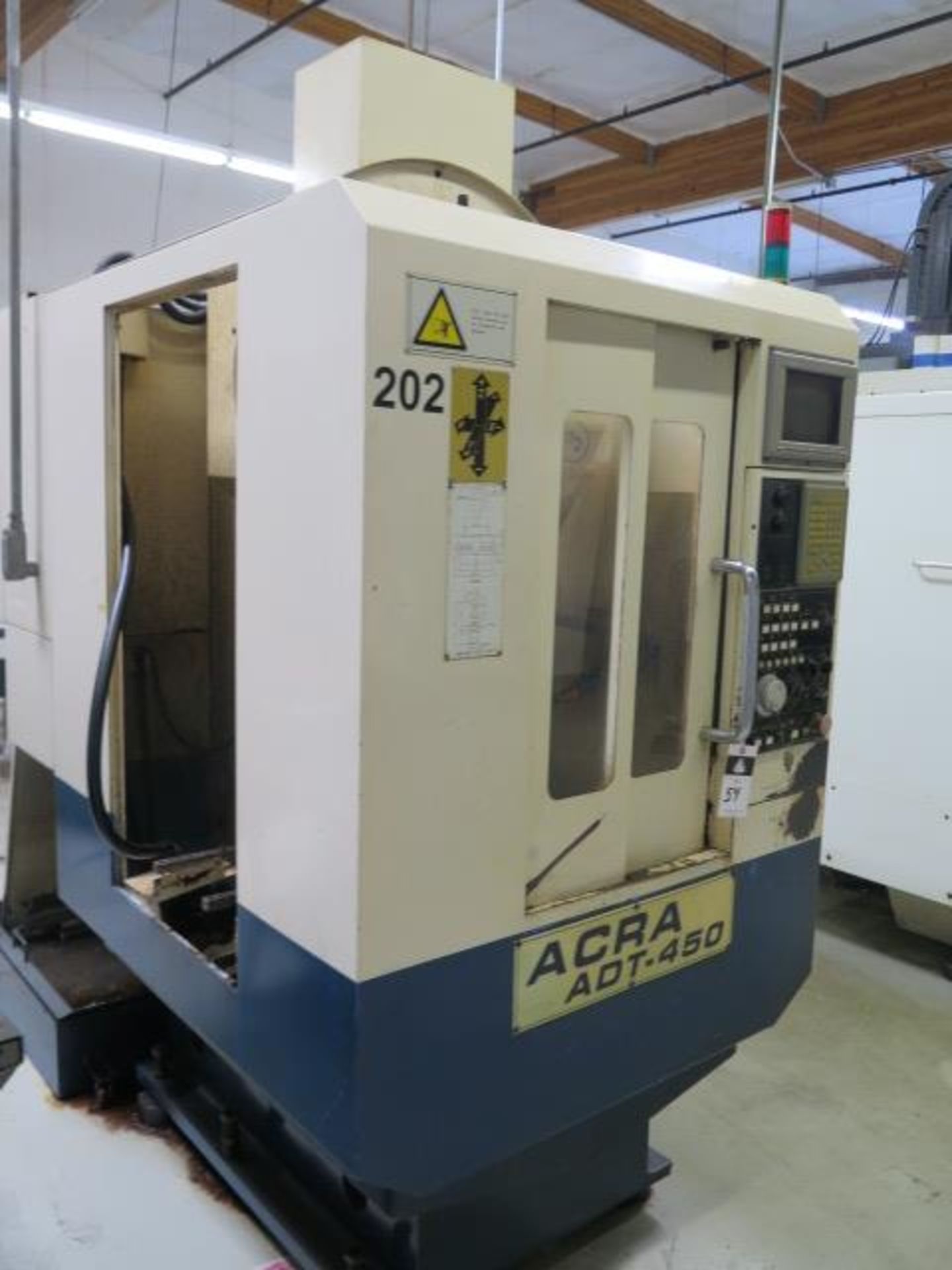 2003 Acra ADT-450 CNC Drilling /Tapping Center s/n MA5V0012285 (NEEDS REPAIR) w/ Mits 50M, OLD AS IS - Image 3 of 14