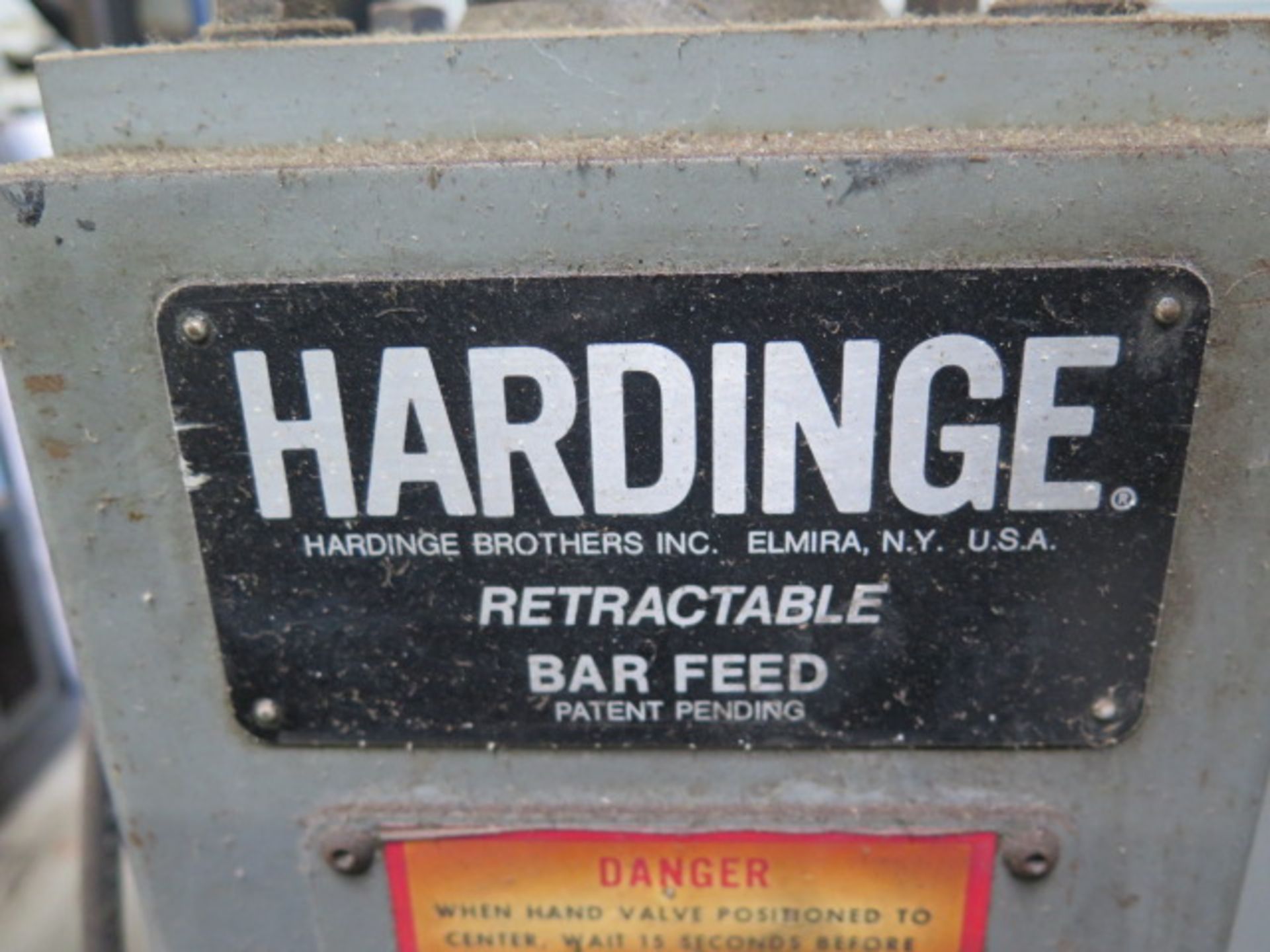 Hardinge Retractable Pneumatic Bar Feed (SOLD AS-IS - NO WARRANTY) - Bild 6 aus 6