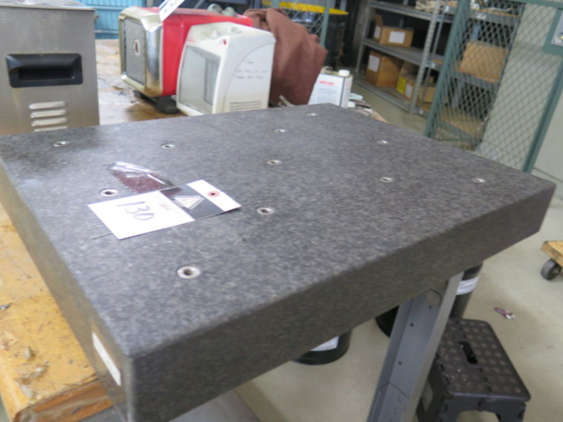 18" x 24" x 3" Tapped-Hole Granite Surface Plate (SOLD AS-IS - NO WARRANTY) - Bild 2 aus 4