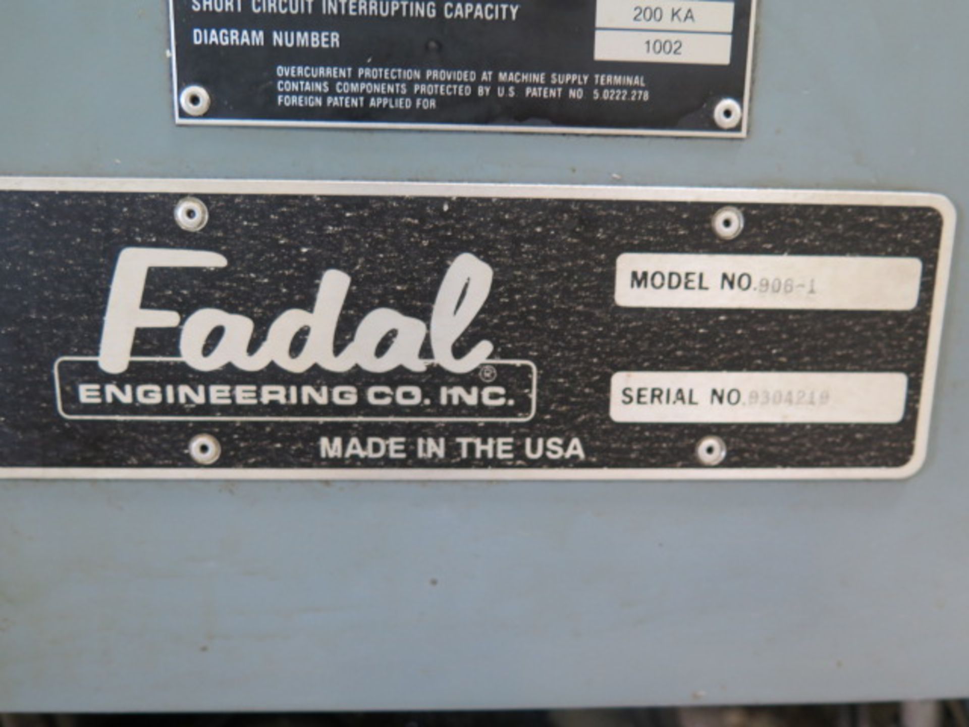 Fadal VMC 4020 CNC VMC s/n 9304219 w/ Fadal CNC88HS Controls, 21-Station, SOLD AS IS - Image 15 of 15