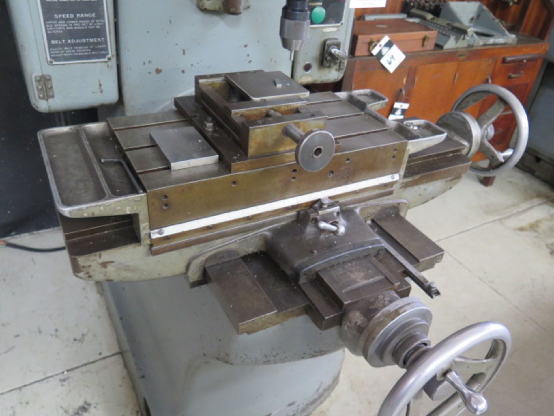 Moore No. 2 Jig Boring Machine s/n 5791 w/ 2500 RPM, Moore Taper Spindle, Power Feed, SOLD AS IS - Bild 7 aus 12