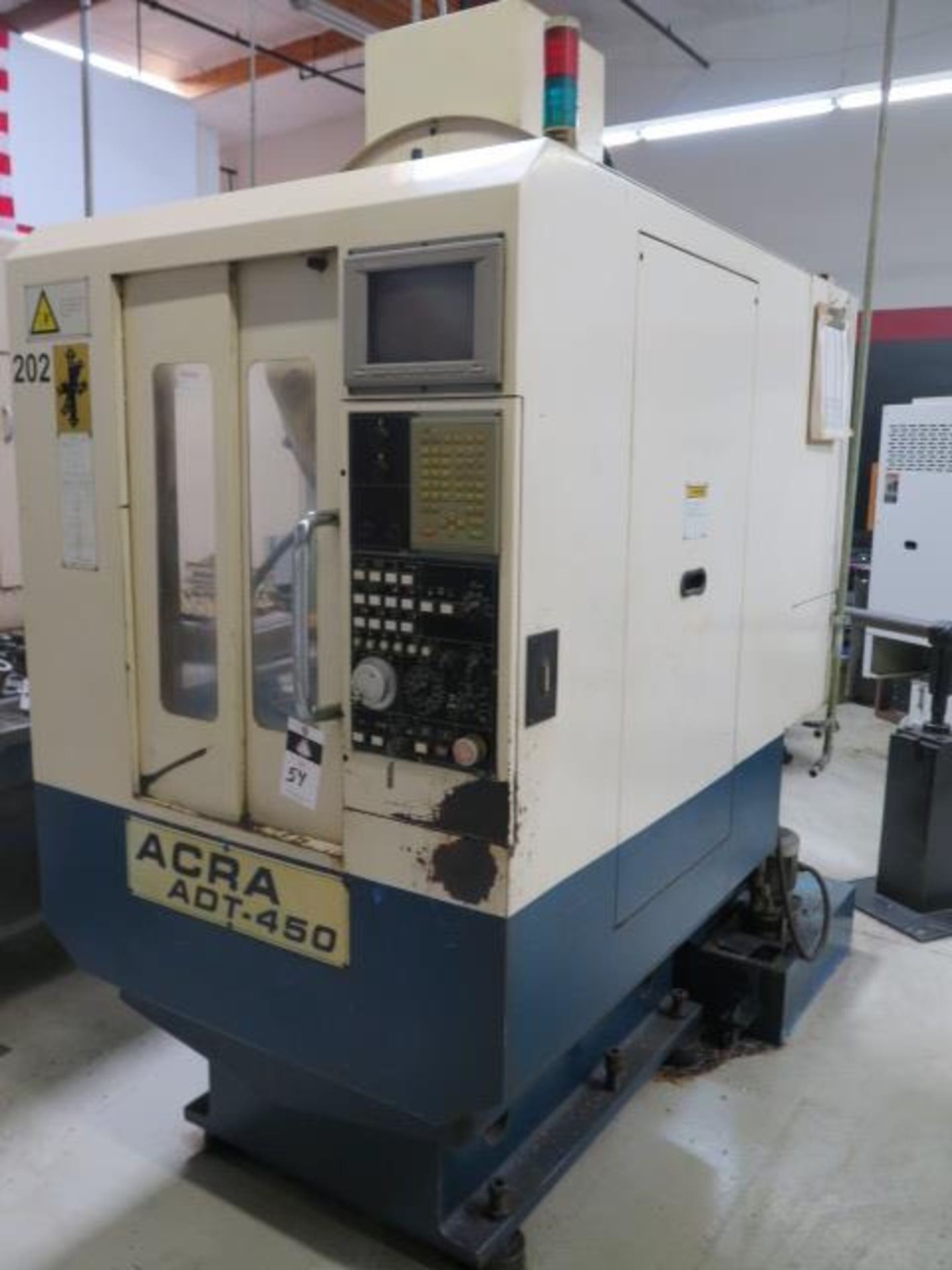 2003 Acra ADT-450 CNC Drilling /Tapping Center s/n MA5V0012285 (NEEDS REPAIR) w/ Mits 50M, OLD AS IS - Image 2 of 14