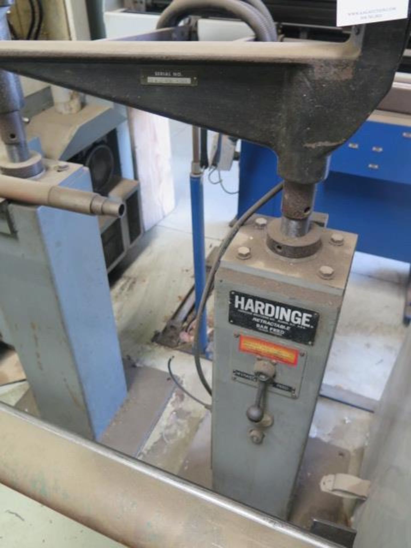 Hardinge Retractable Pneumatic Bar Feed (SOLD AS-IS - NO WARRANTY) - Bild 2 aus 6