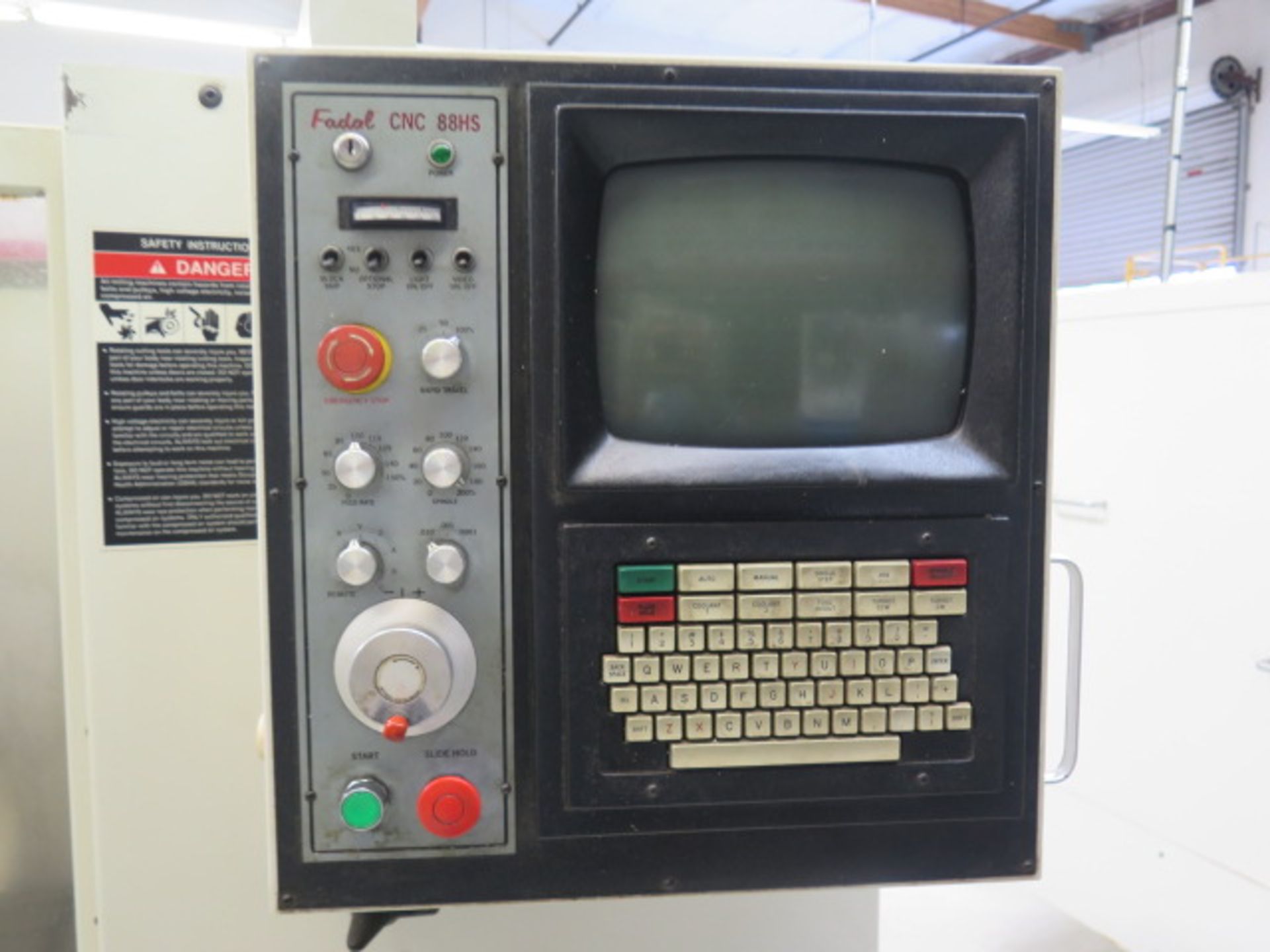 Fadal VMC 4020 CNC VMC s/n 9304219 w/ Fadal CNC88HS Controls, 21-Station, SOLD AS IS - Image 10 of 15