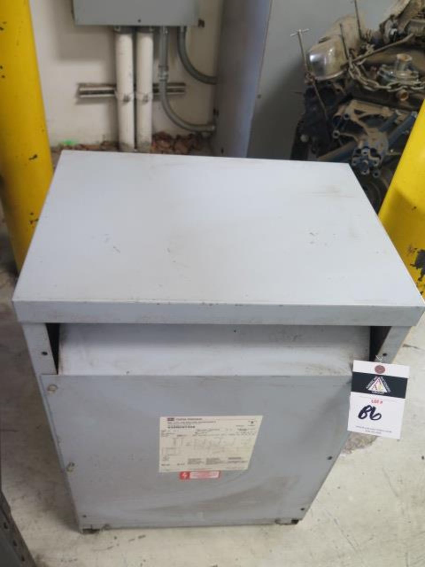 Cutler-Hammer 45kVA Transformer 480-208Y/120 (SOLD AS-IS - NO WARRANTY) - Image 2 of 4