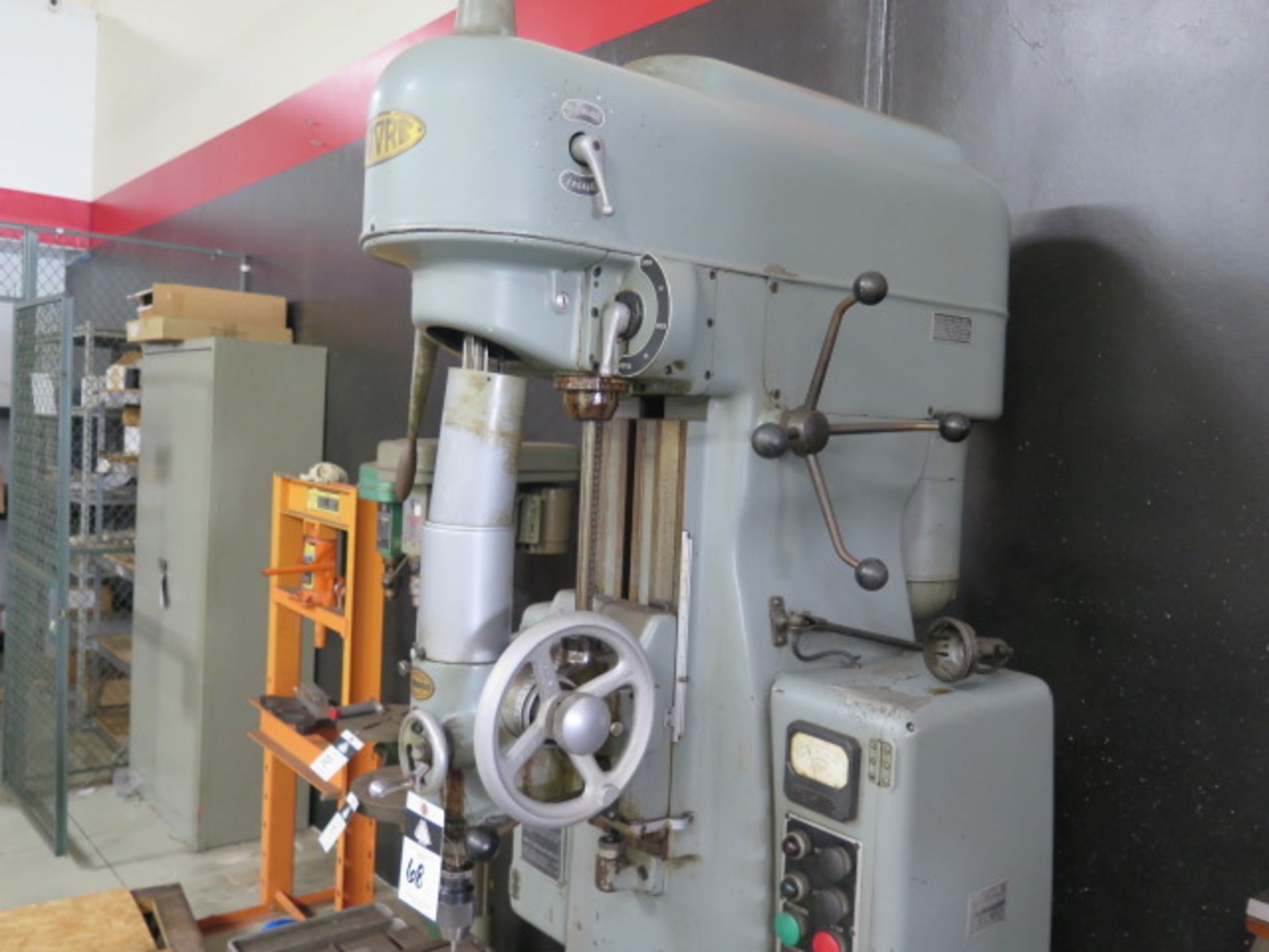 Moore No. 2 Jig Boring Machine s/n 5791 w/ 2500 RPM, Moore Taper Spindle, Power Feed, SOLD AS IS - Bild 4 aus 12