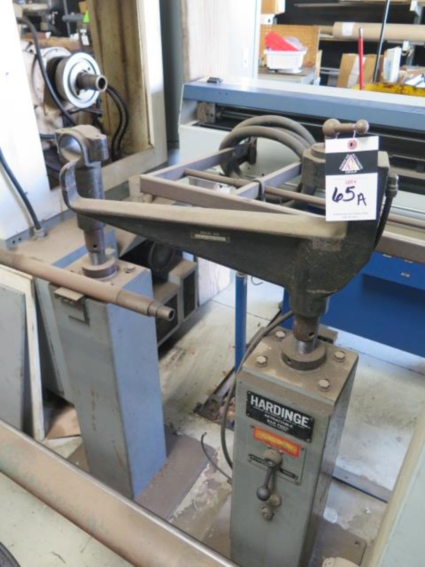 Hardinge Retractable Pneumatic Bar Feed (SOLD AS-IS - NO WARRANTY)