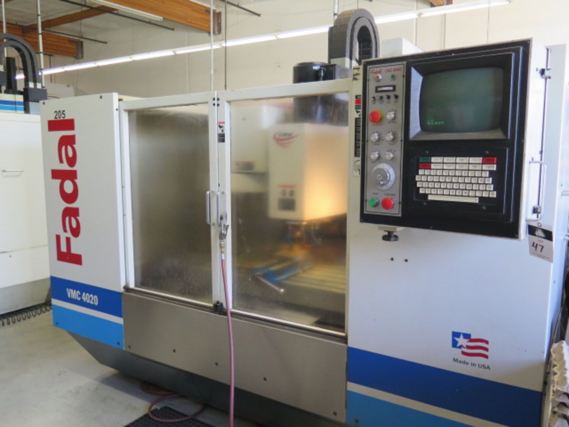 2005 Fadal VMC 4020HT CNC VMC s/n 032005067867 w/ Fadal CNC88HS Controls, SOLD AS IS - Image 3 of 13