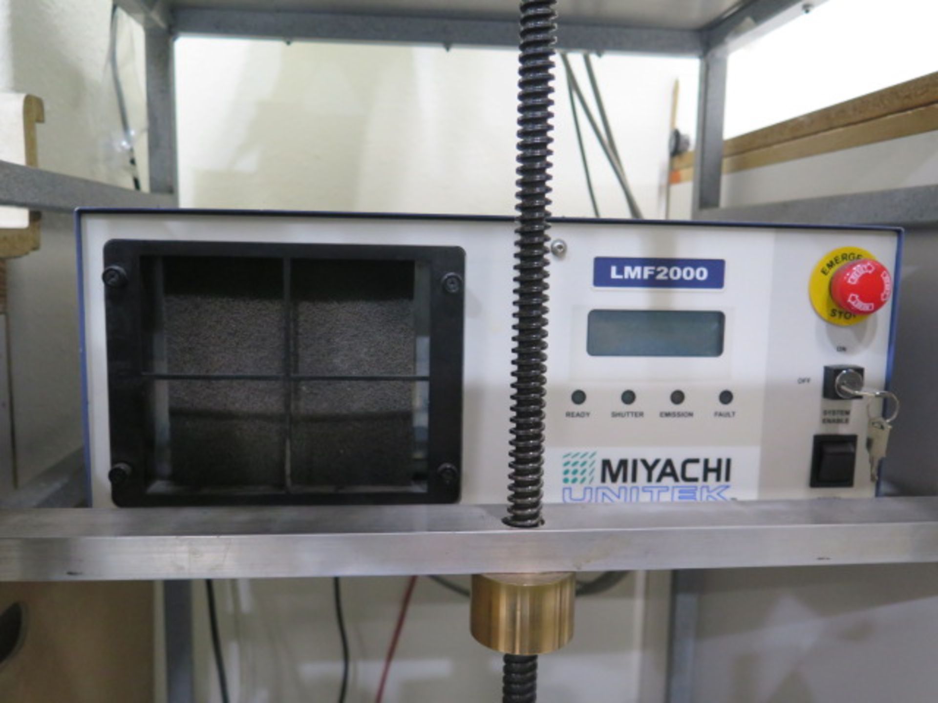 Miyachi Unitek LMF2000 Laser Engraving Machine w/ Winlase Software, Computer, SOLD AS IS - Image 11 of 12