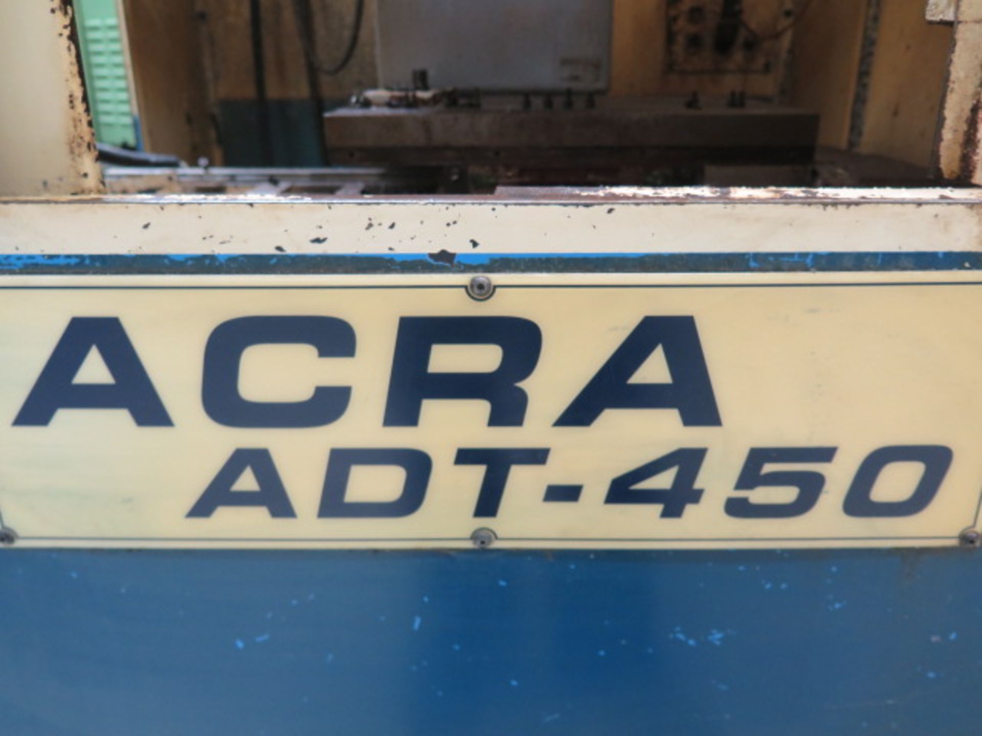 2003 Acra ADT-450 CNC Drilling /Tapping Center s/n MA5V0012285 (NEEDS REPAIR) w/ Mits 50M, OLD AS IS - Image 12 of 14