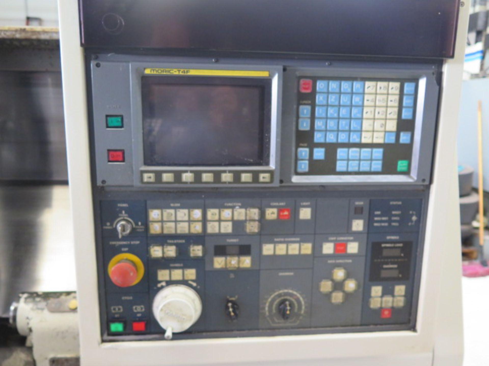 Mori Seiki SL-15 CNC Turning Center s/n 1047 w/ Fanuc MORIC-T4F Controls, Tool Presetter, SOLD AS IS - Bild 11 aus 14